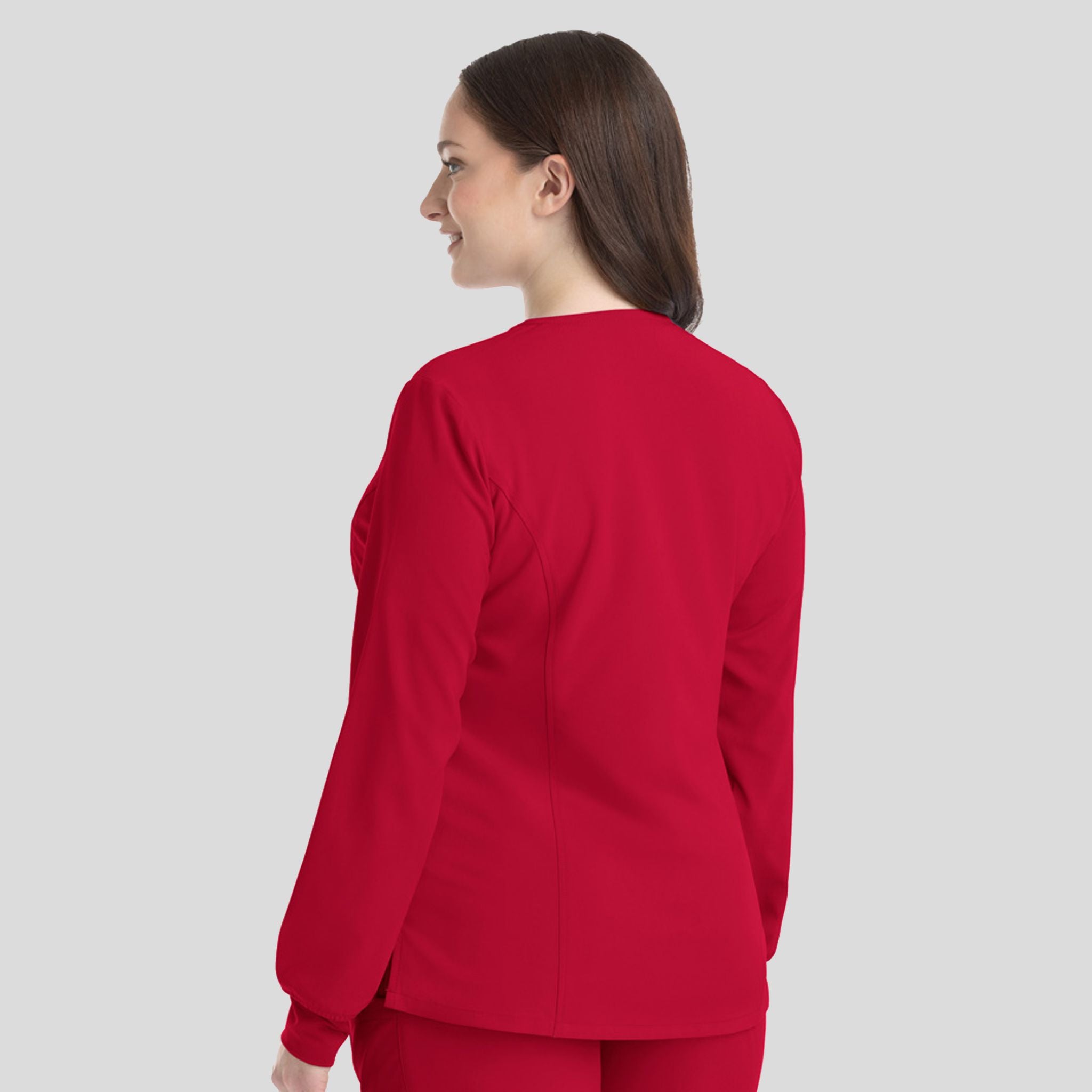Womenβs Snap Jacket | Red