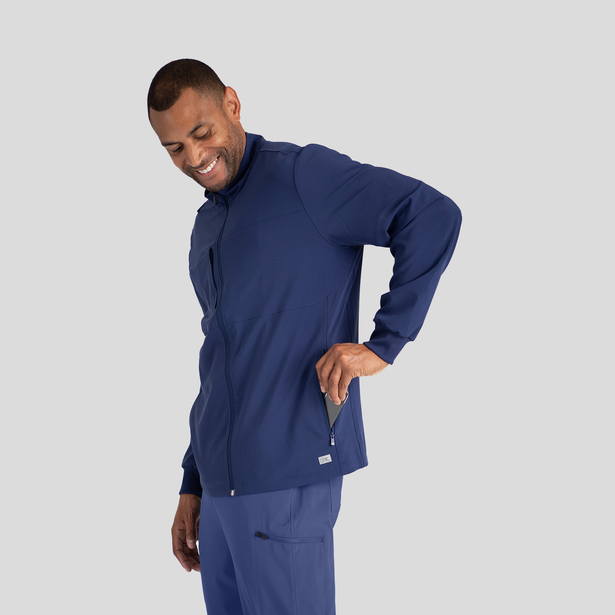Men’s Zip Jacket | Navy