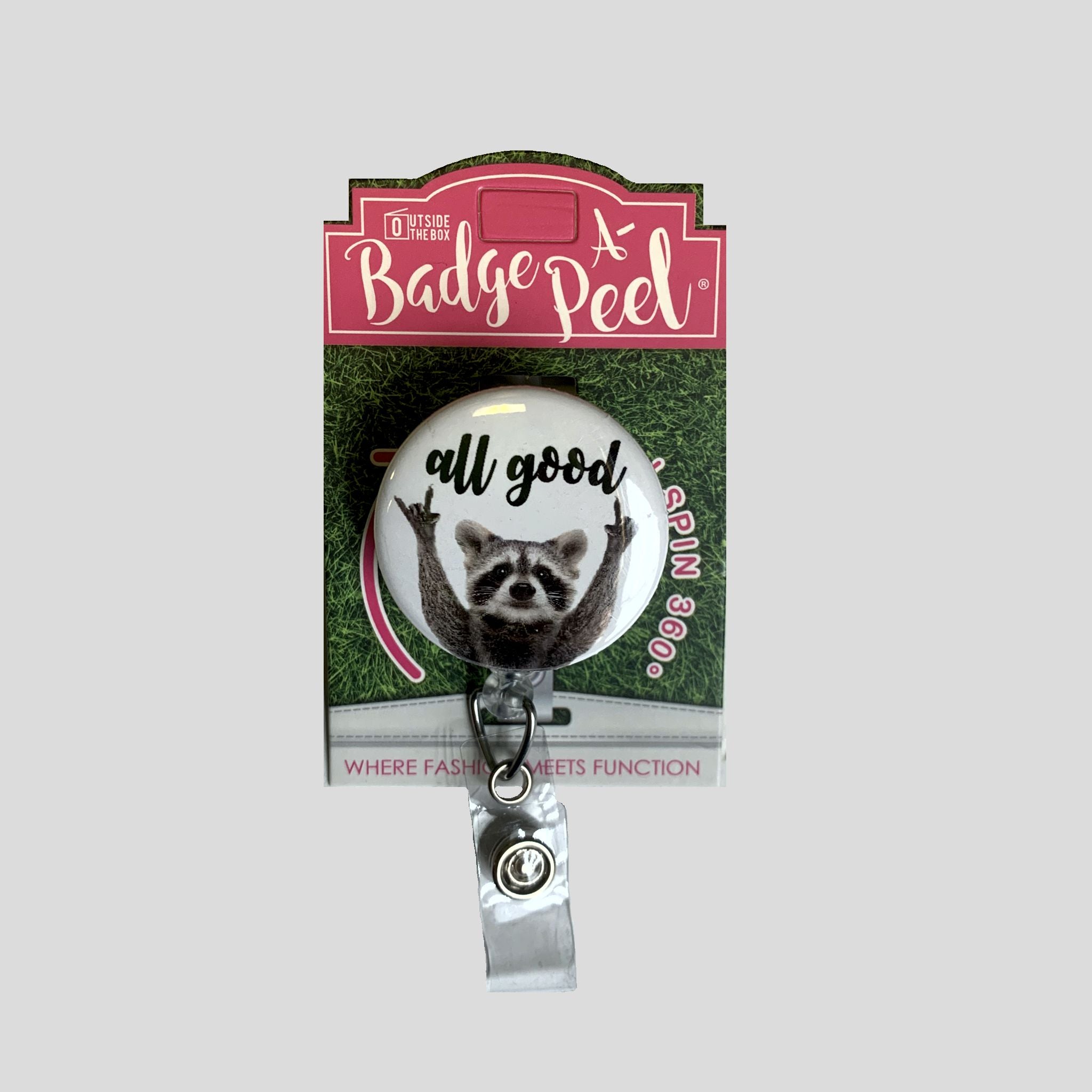 All Good Badge Holder