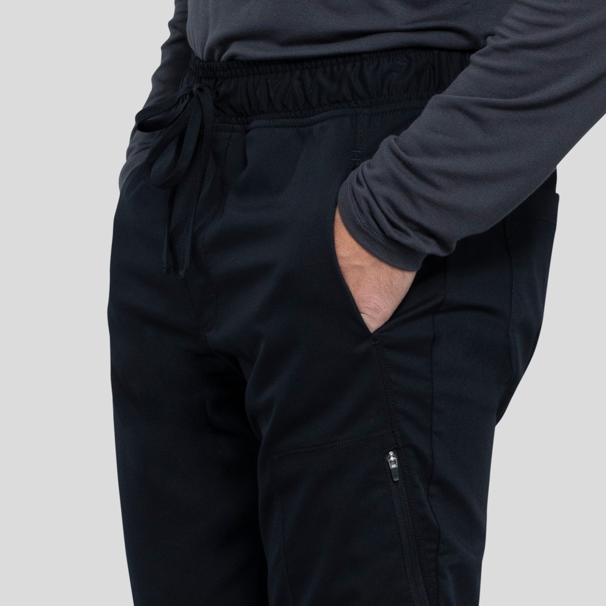 Men's Jogger Scrub Pant | Black