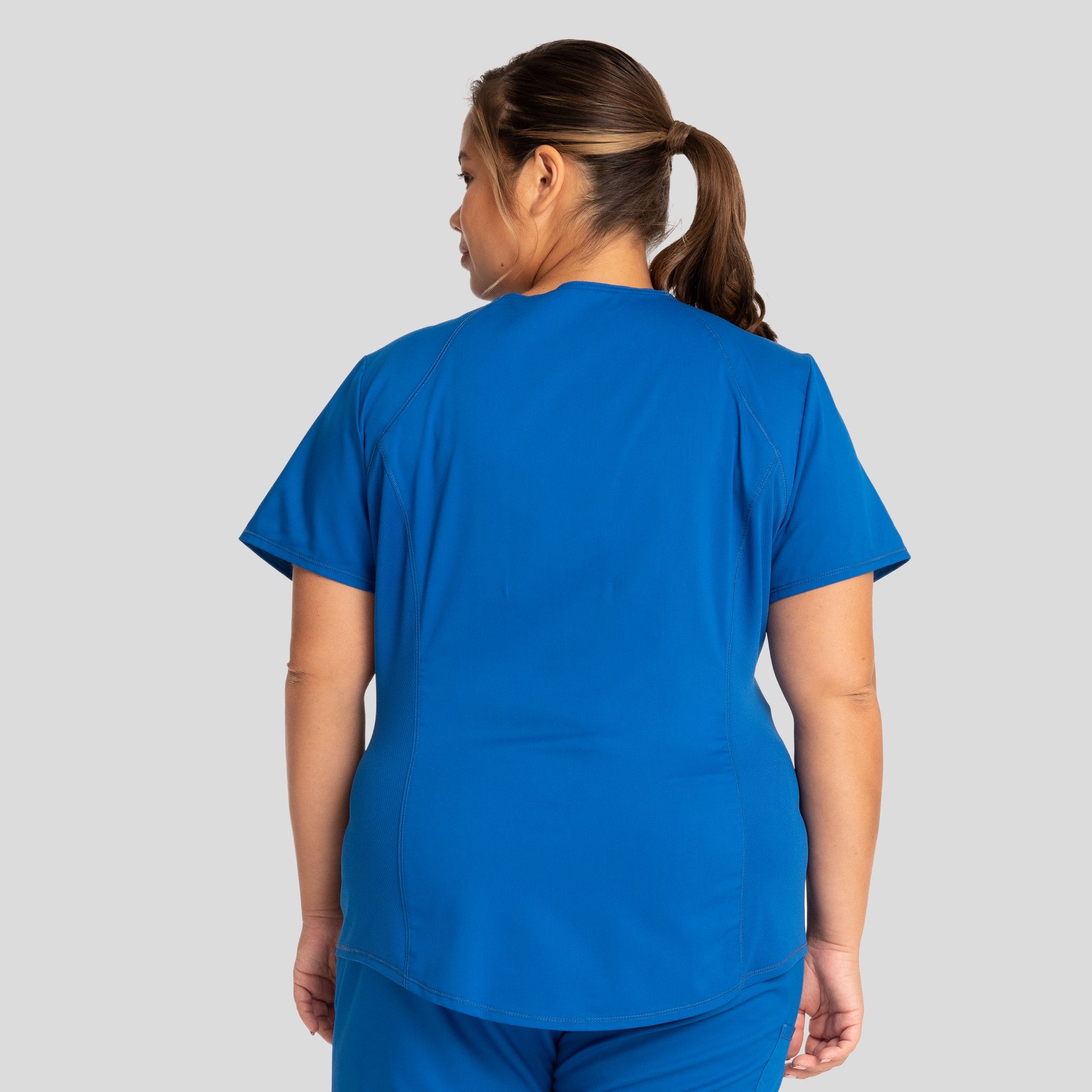 2-Pocket Sweetheart V-Neck | Royal