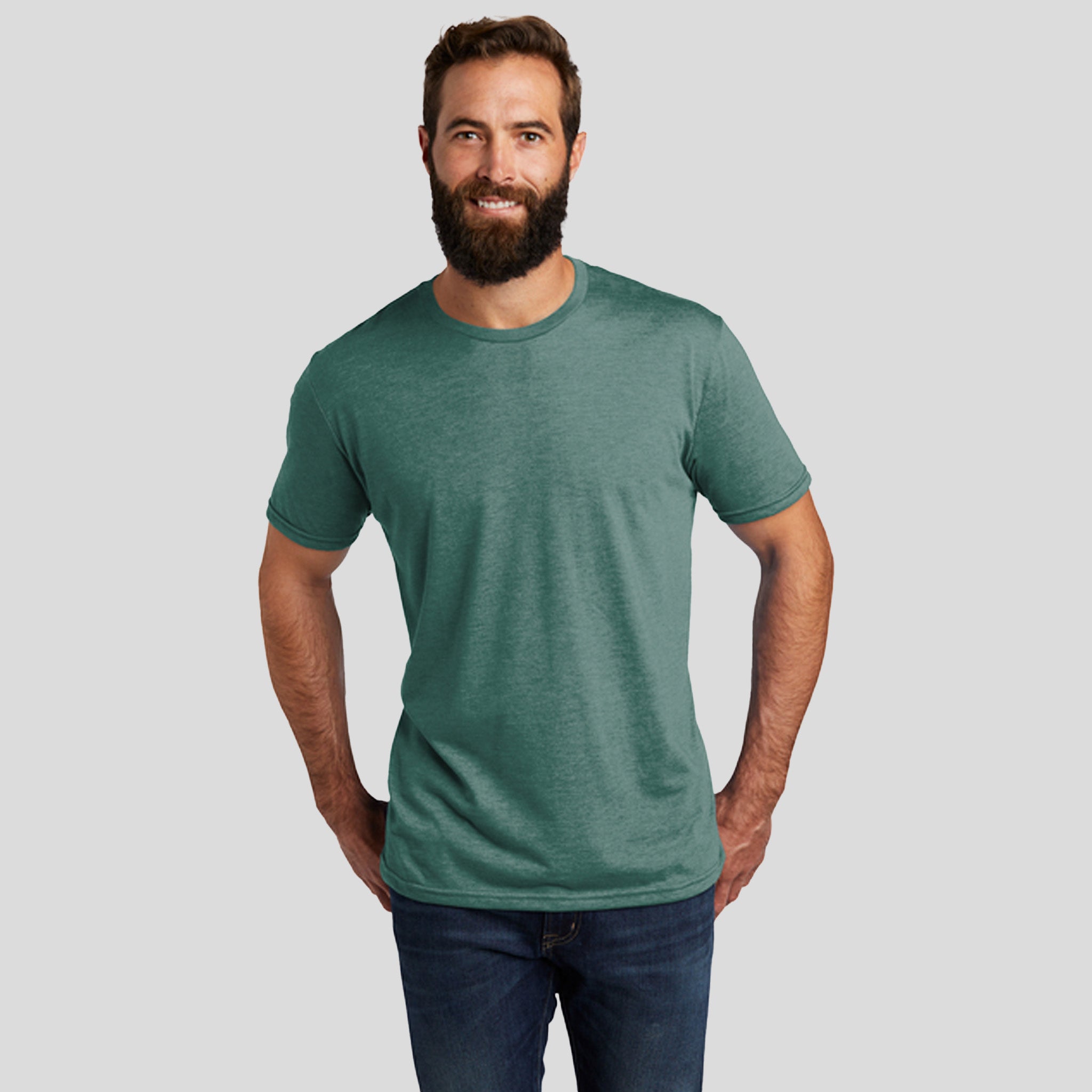 Unisex Tri-Blend Tee | Deep Sea Green