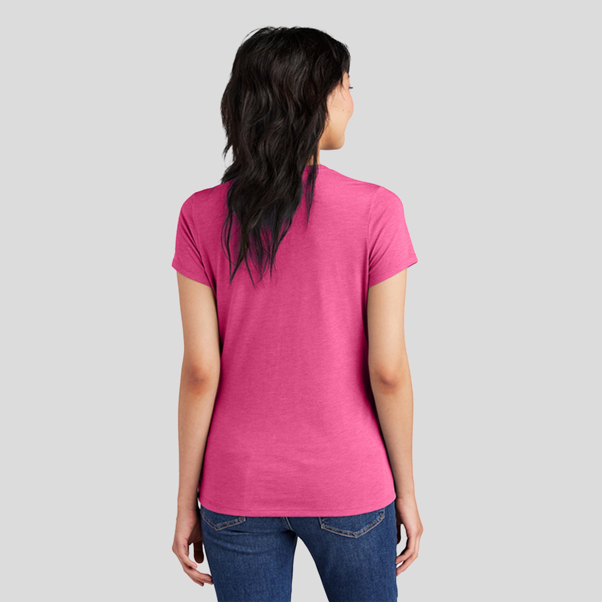Womenโs Perfect Triยฎ Tee | Fuchsia Frost