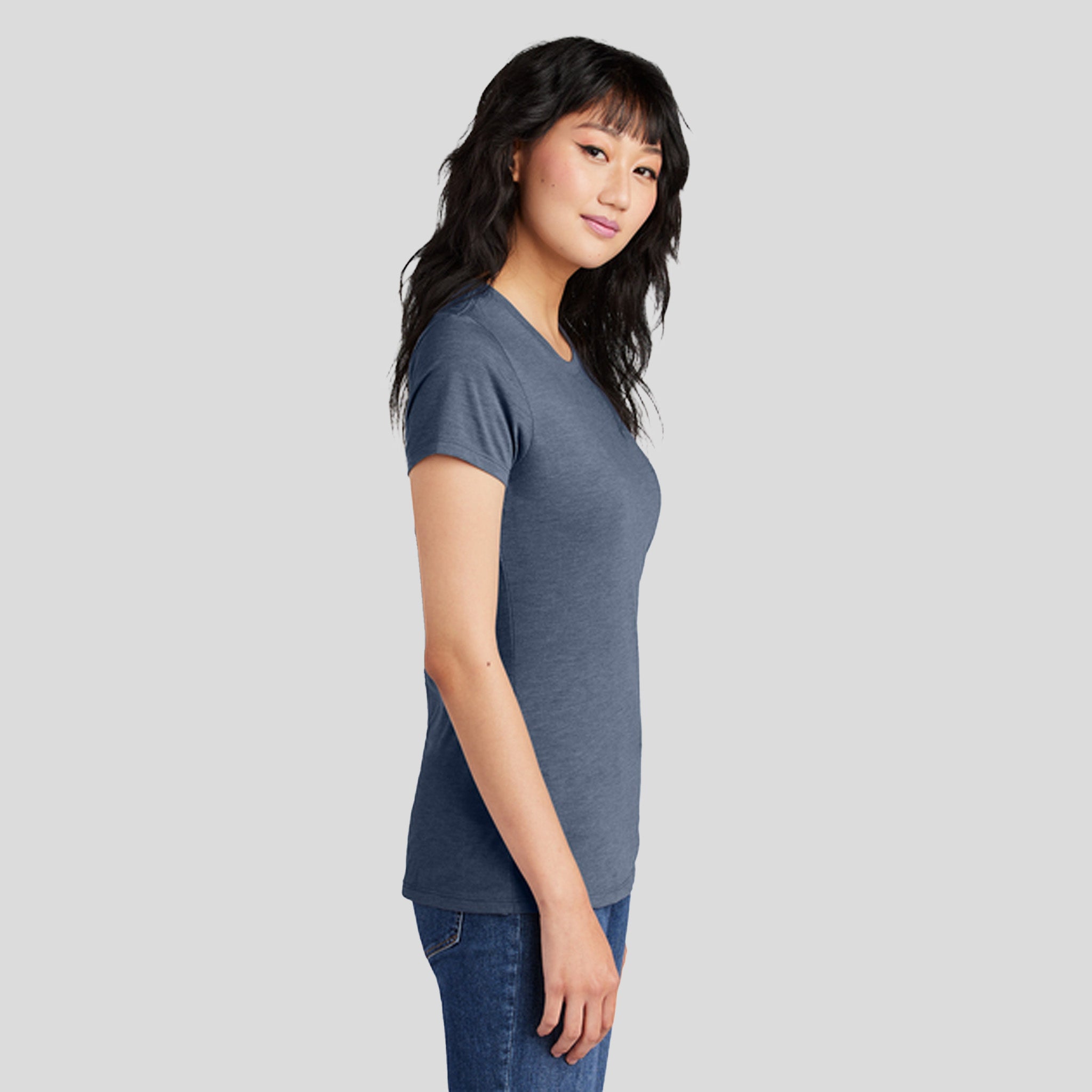 Womenโs Perfect Triยฎ Tee | Navy Frost