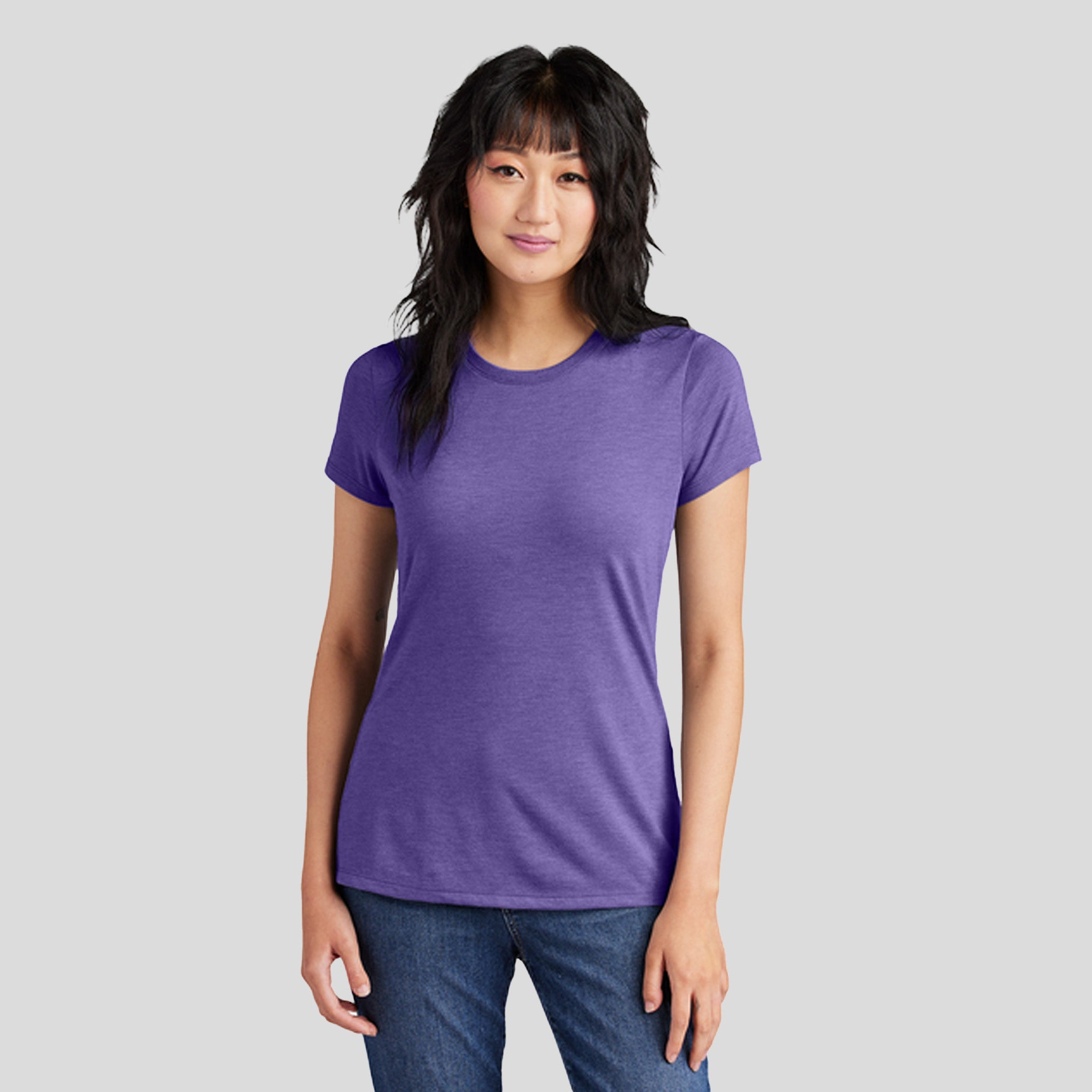 Womenโs Perfect Triยฎ Tee | Purple Frost