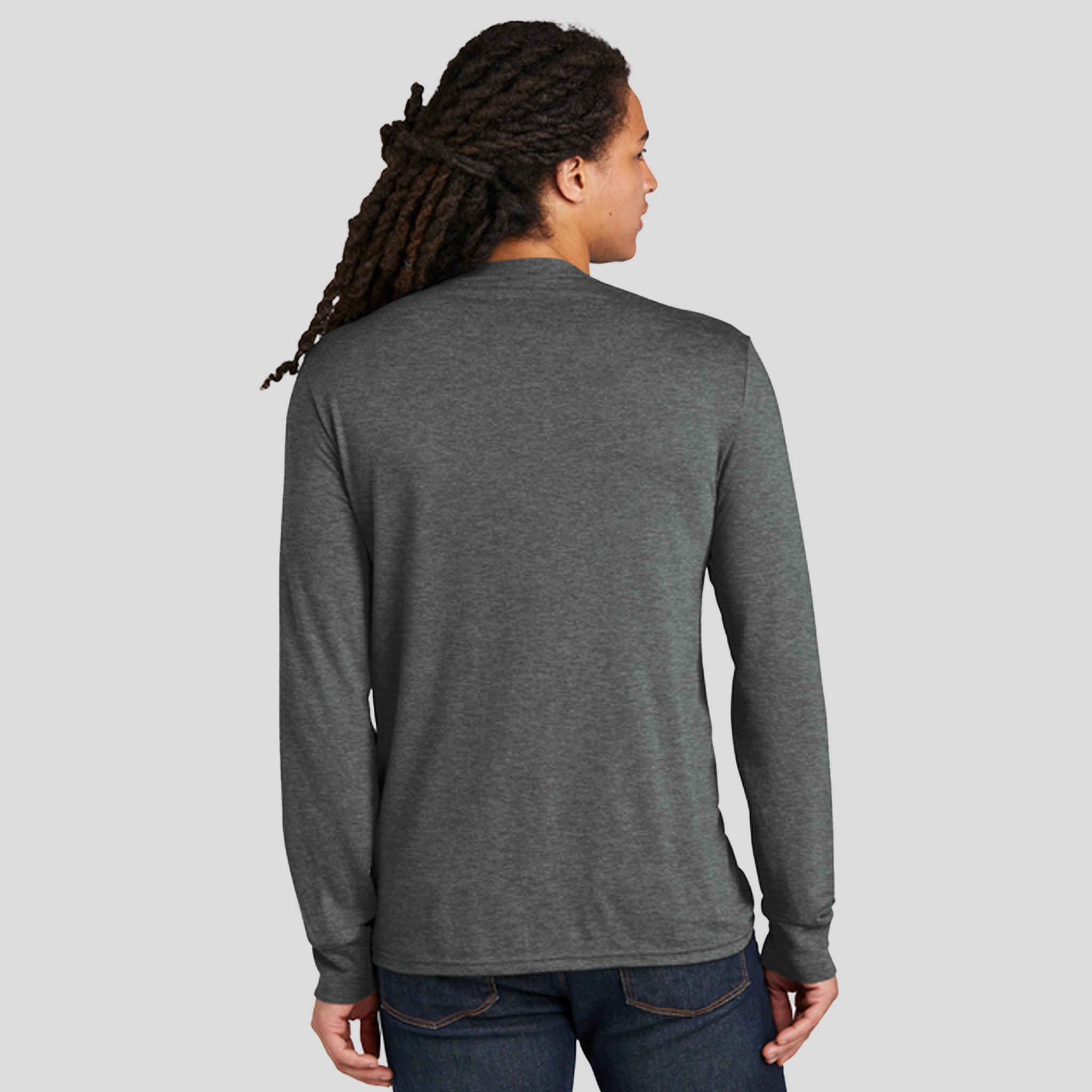 Perfect Triยฎ Long Sleeve Tee | Heathered Charcoal