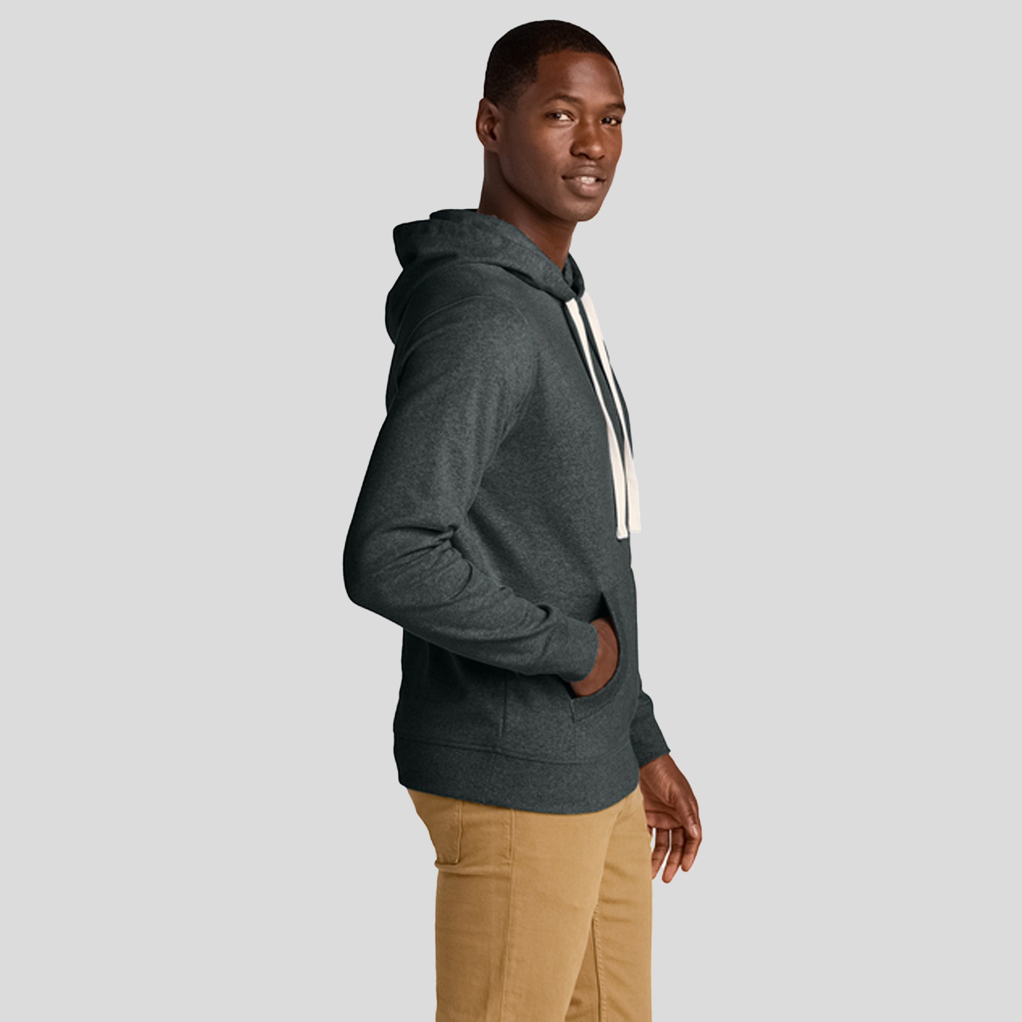 Re-Fleeceβ’ Hoodie | Charcoal Heather