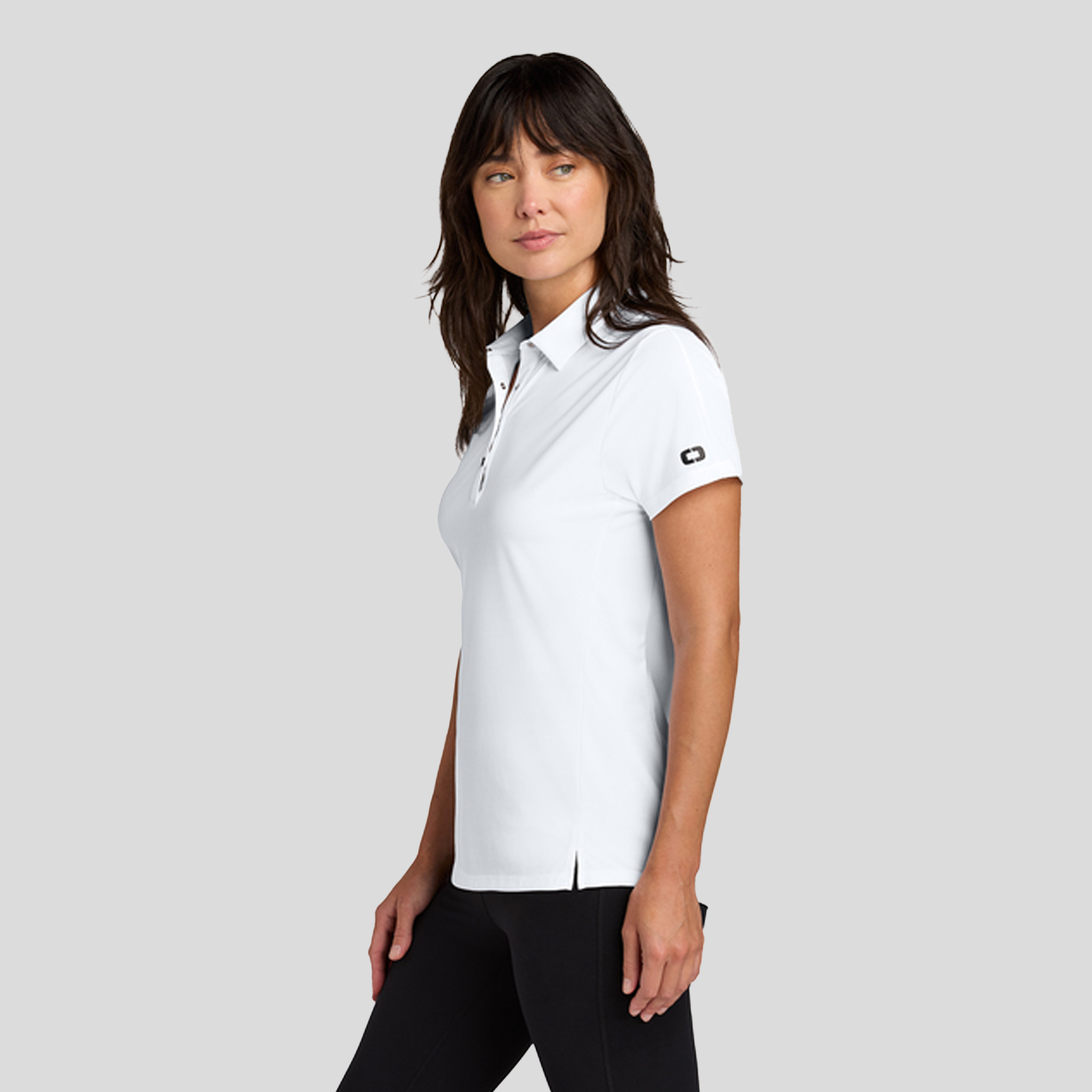 Womenโs Envision Polo | White