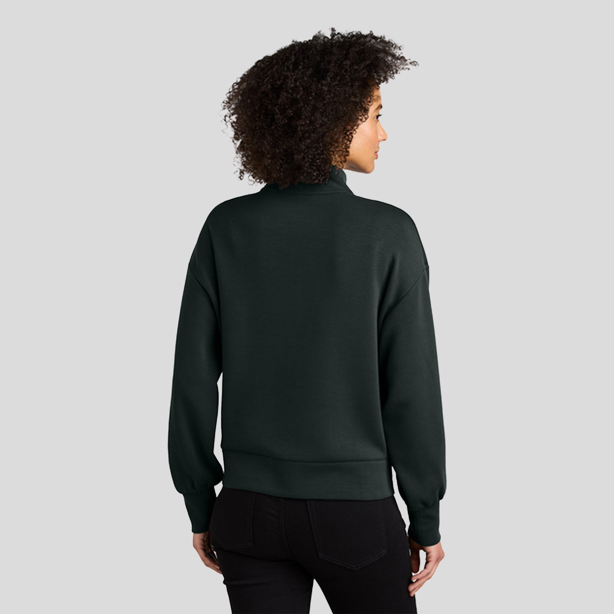 Womenβs Transcend 1/4-Zip | Blacktop
