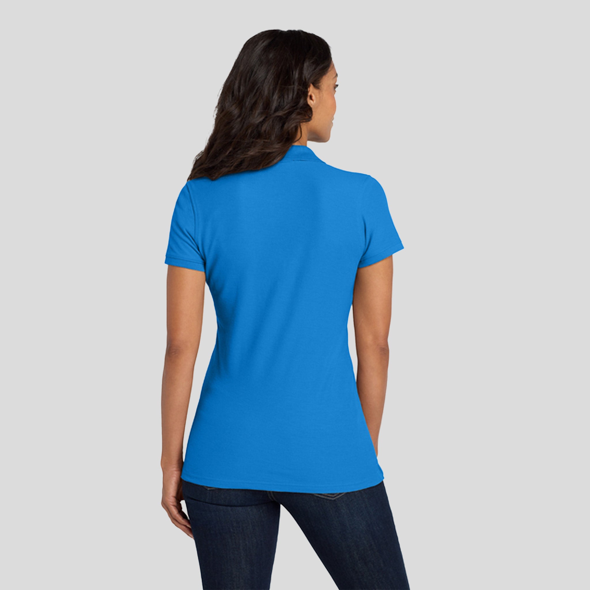 Women's Core Classic Pique Polo | Coastal Blue
