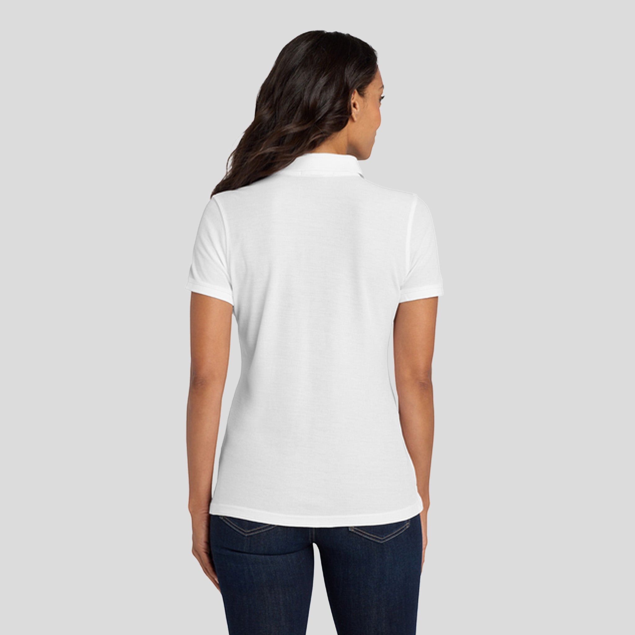 Women's Core Classic Pique Polo | White