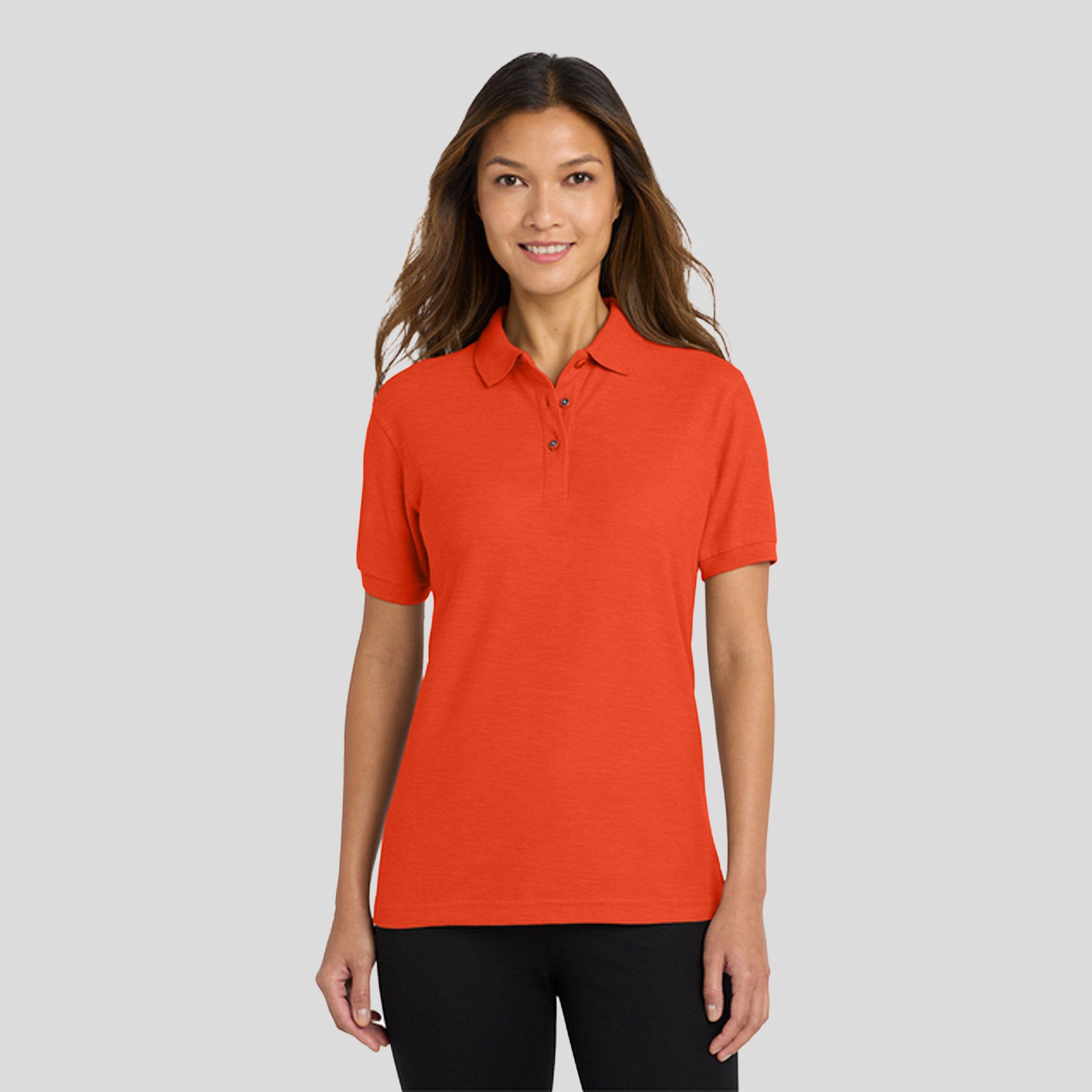Women's Silk Touch™ Polo | Orange