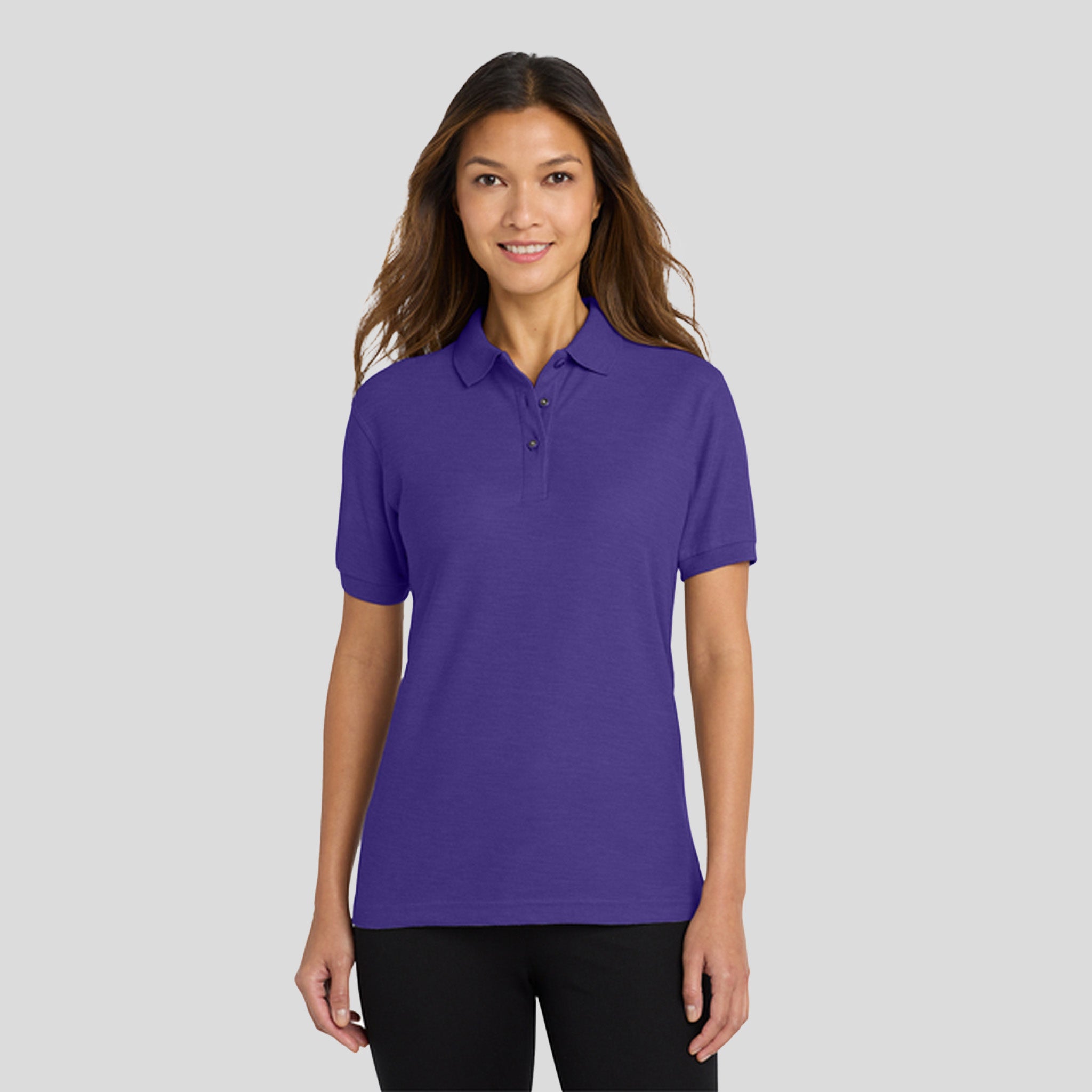 Women's Silk Touch™ Polo | Purple