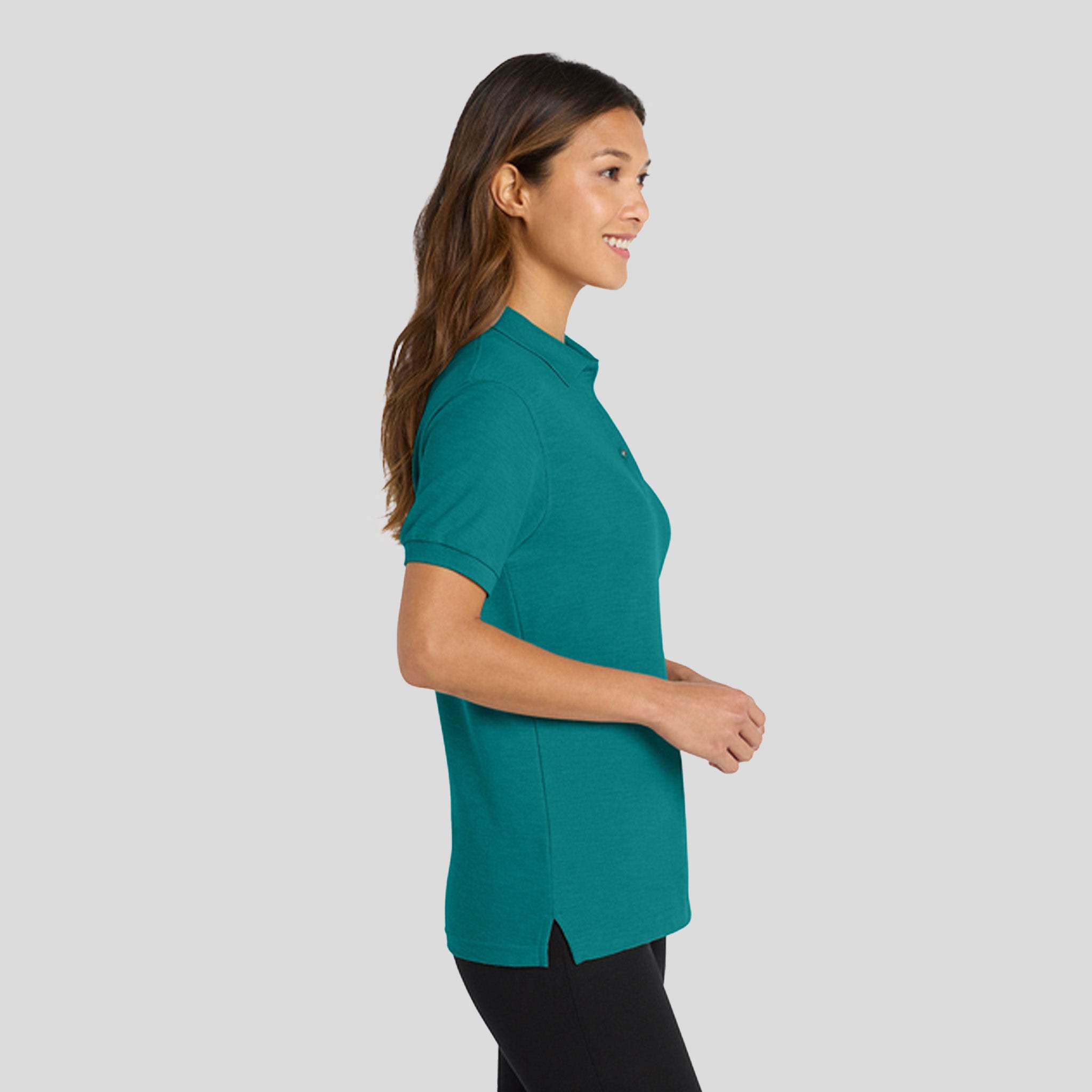 Women's Silk Touch™ Polo | Teal Green