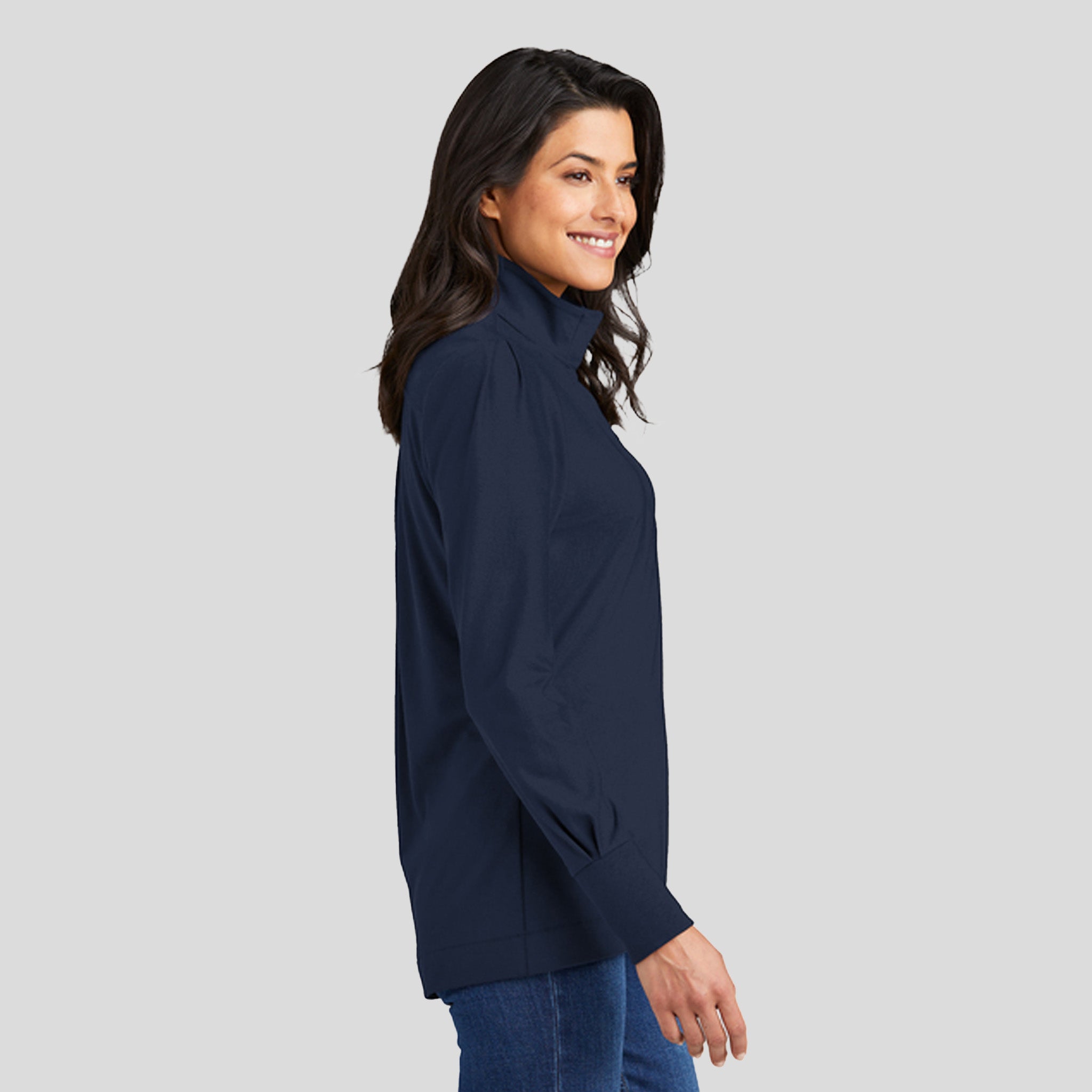 Women's Fairway Stretch 1/4-Zip | River Blue Navy