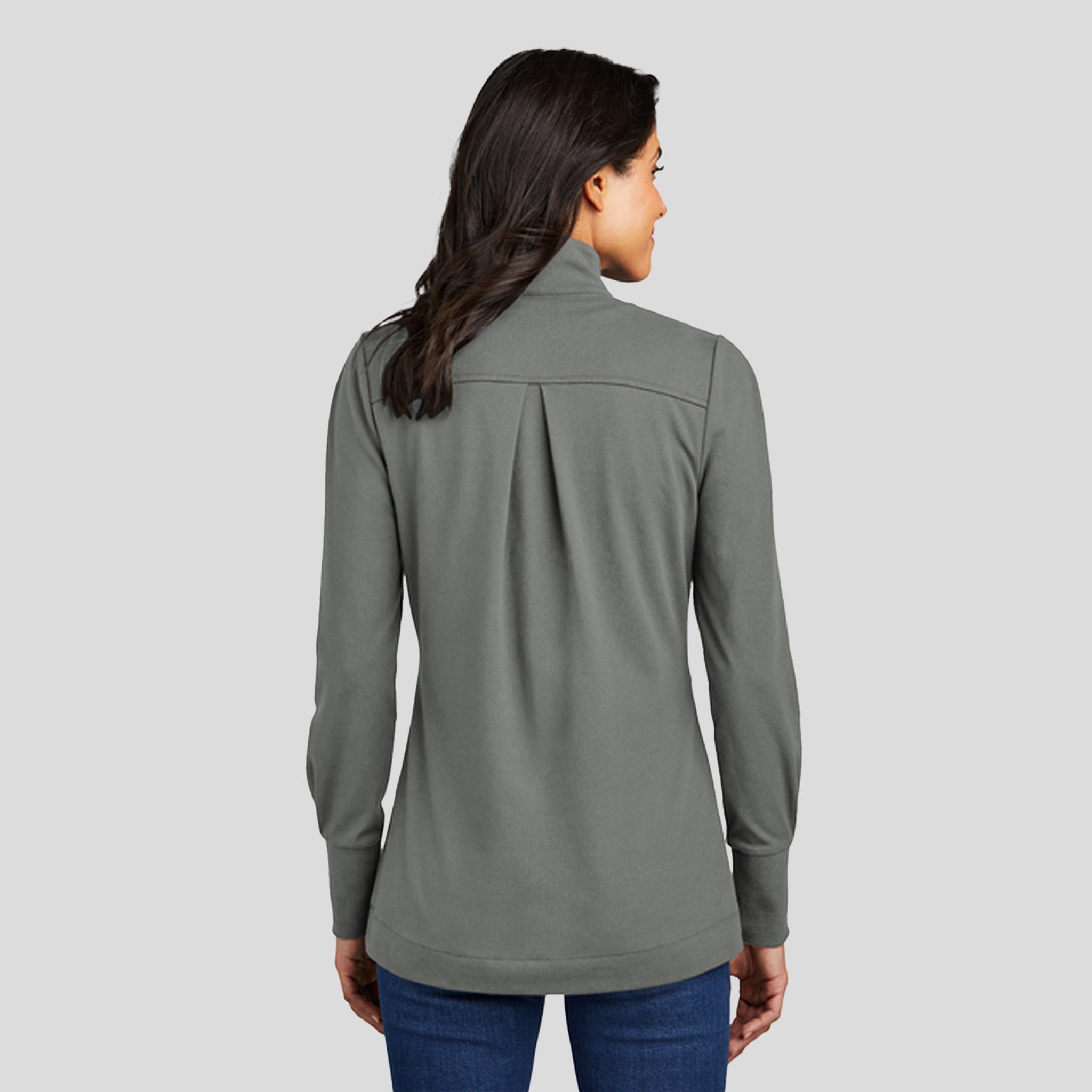 Women's Fairway Stretch 1/4-Zip | Shadow Grey