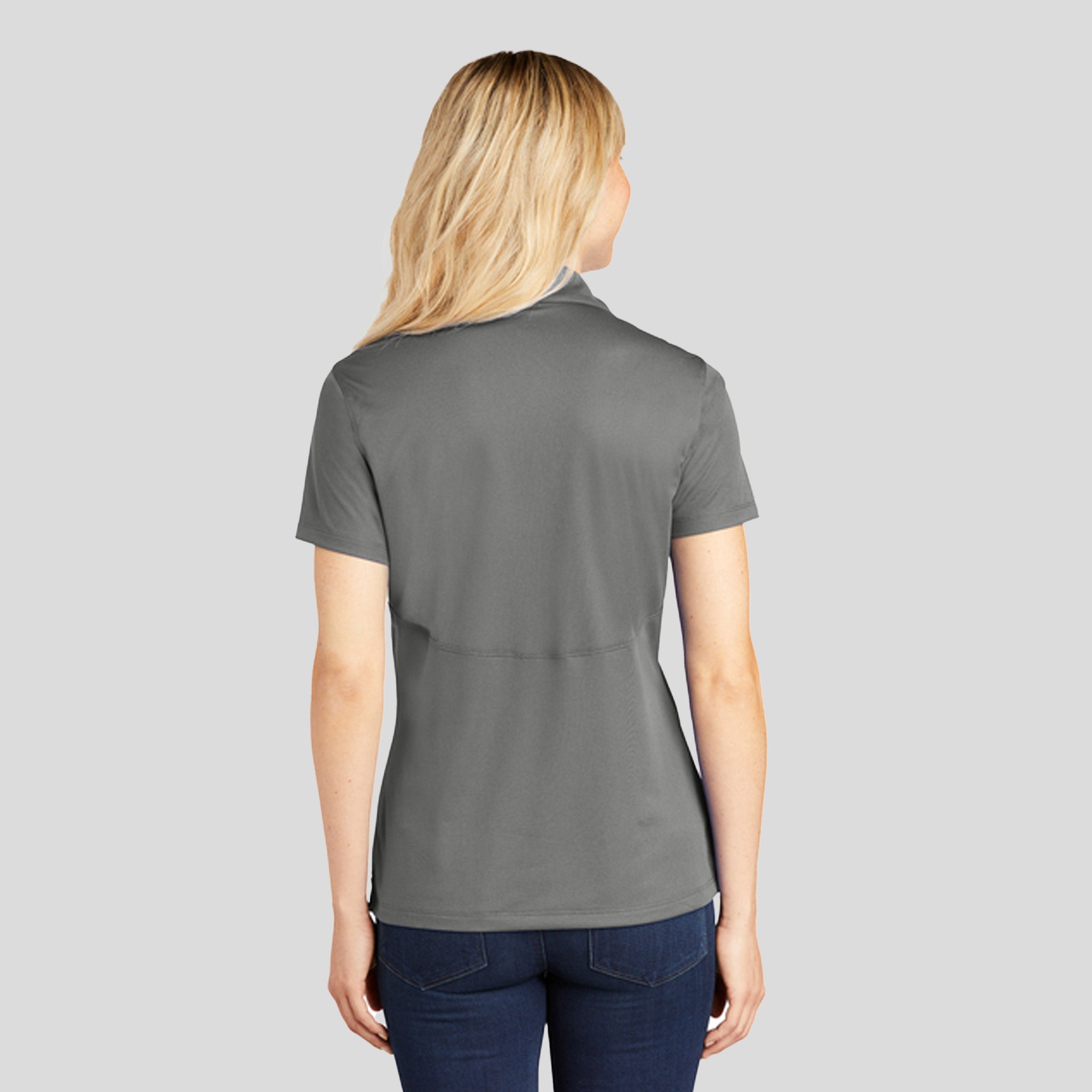 Women's Micropique Sport-Wickยฎ Polo | Grey Concrete