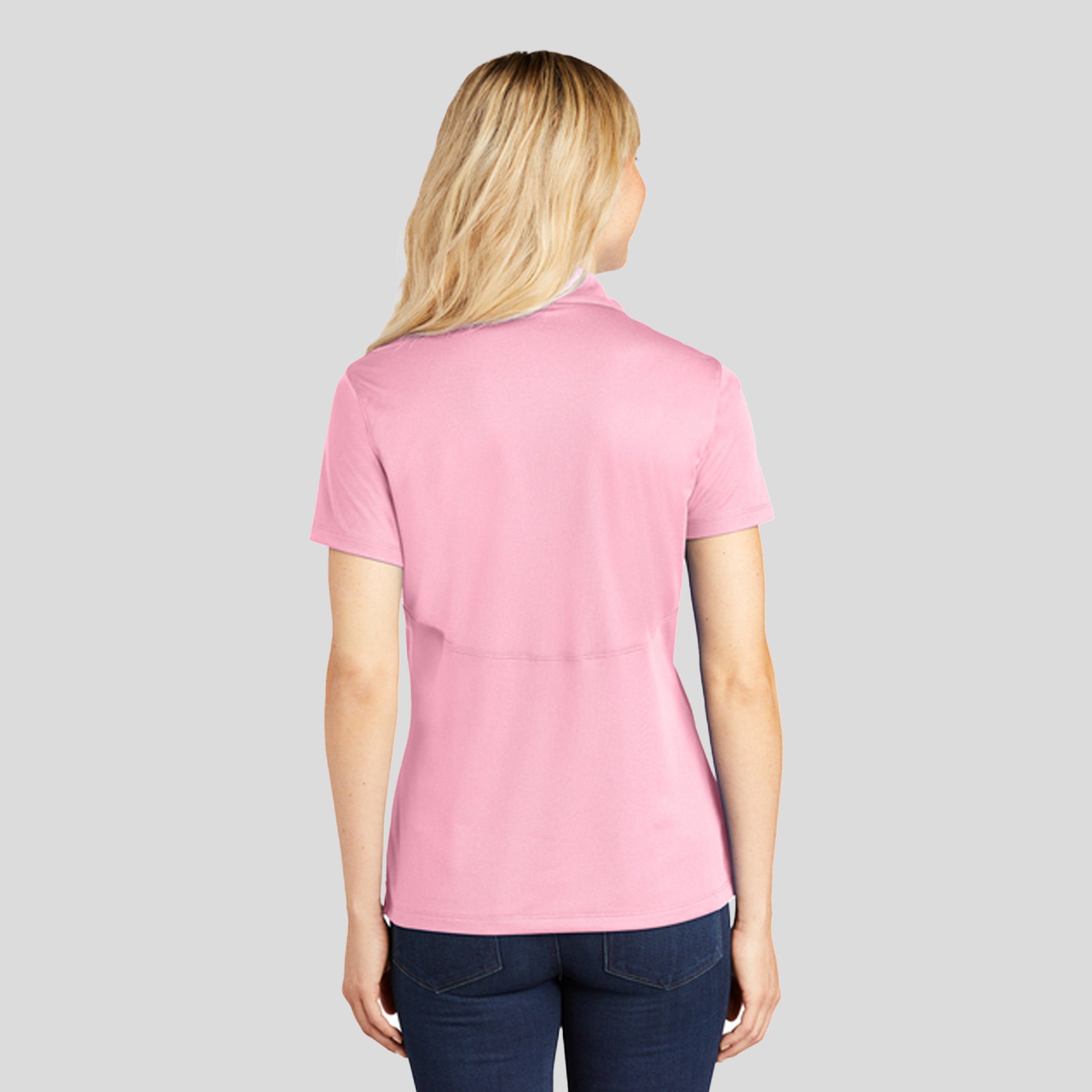 Women's Micropique Sport-Wickยฎ Polo | Light Pink