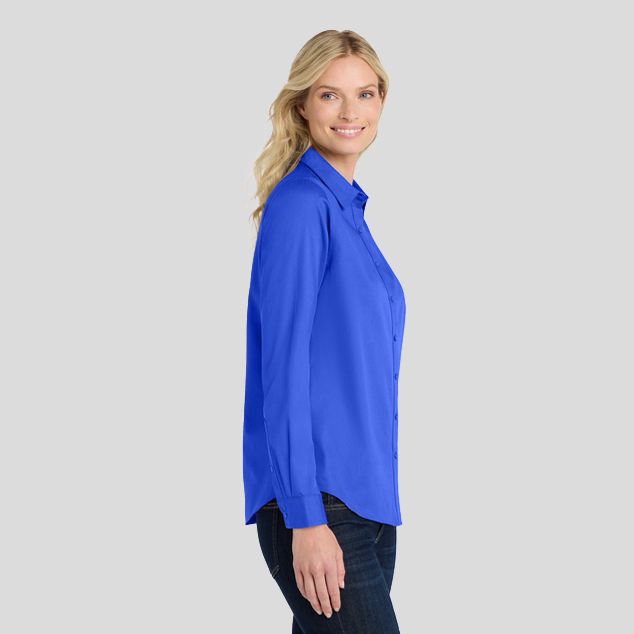 Women's Long Sleeve SuperPro React ™ | True Royal