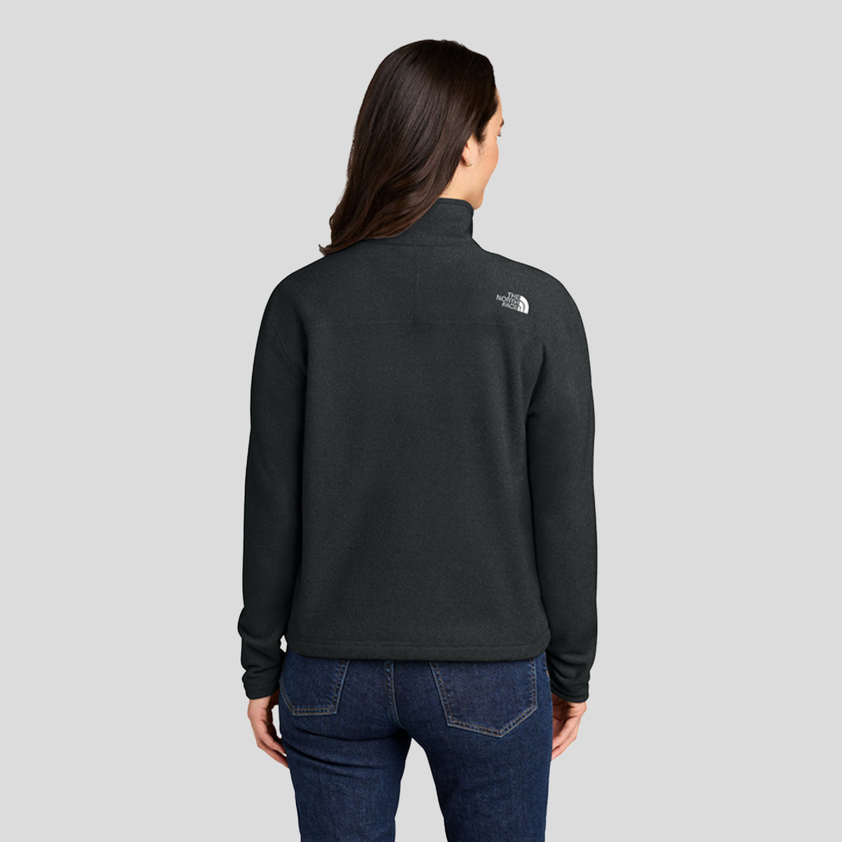 Women's Textured Pine Grove 1/2-Zip | TNF Black Heather