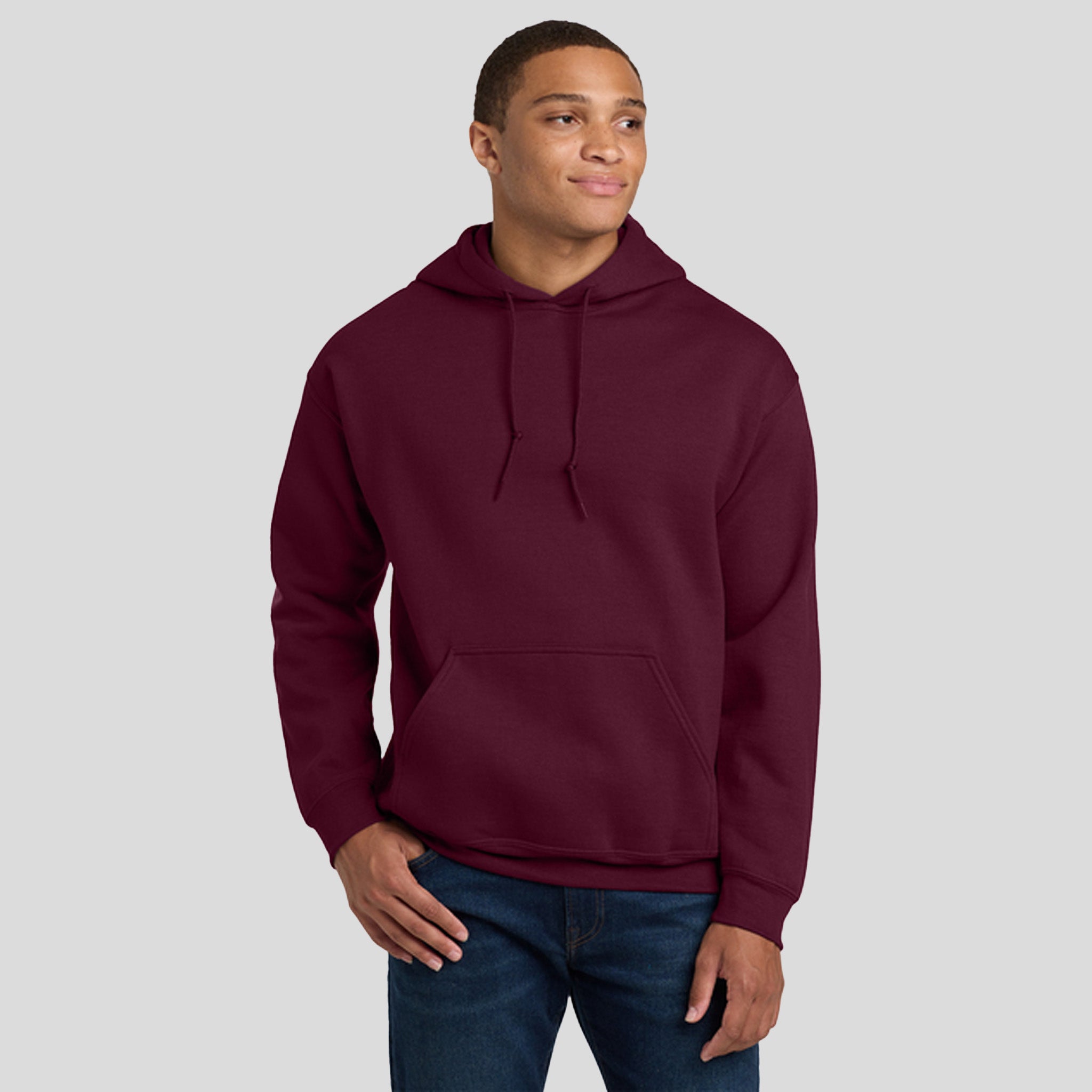 Heavy Blendβ’ Hooded Sweatshirt | Maroon