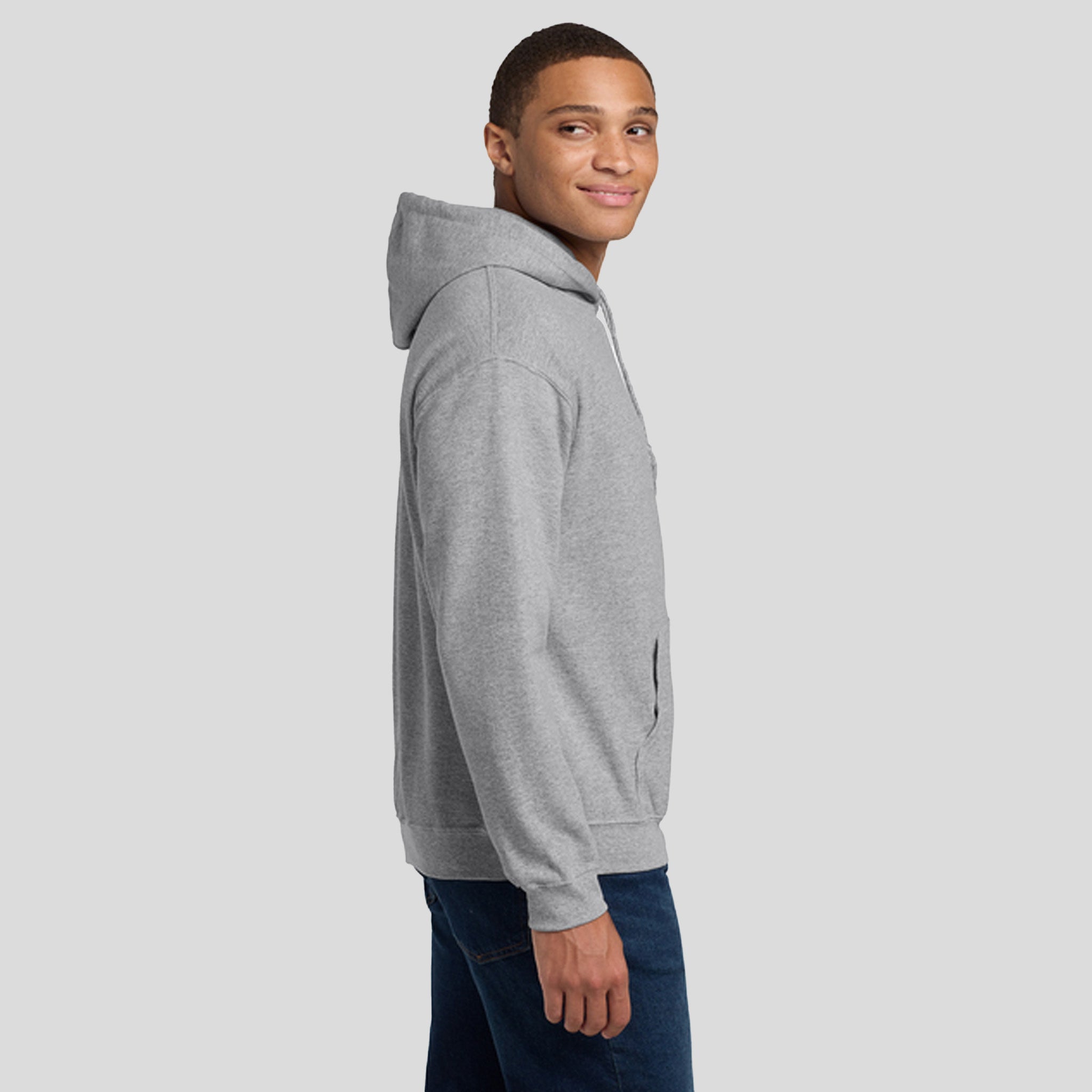 Heavy Blendβ’ Hooded Sweatshirt | Sport Grey