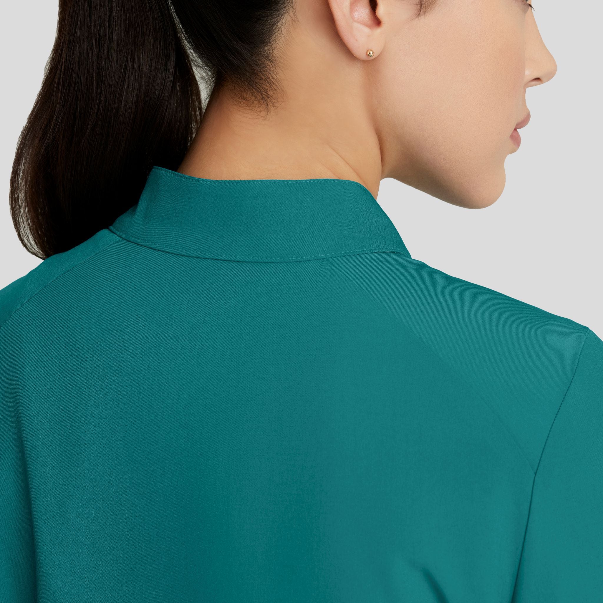 Virtue Warm-up Scrub Jacket | Teal