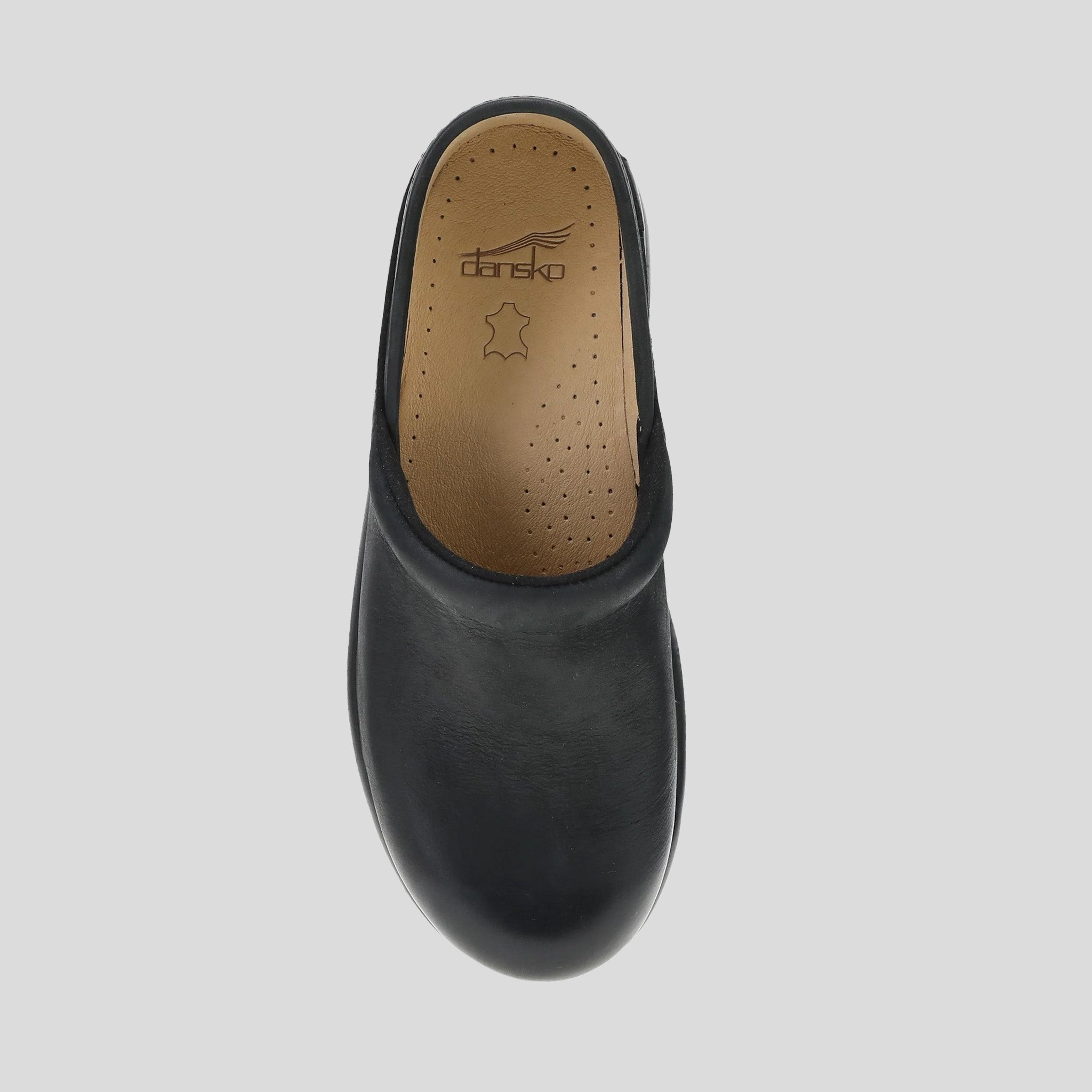 Platform Pro Clog | Black Burnished Nubuck