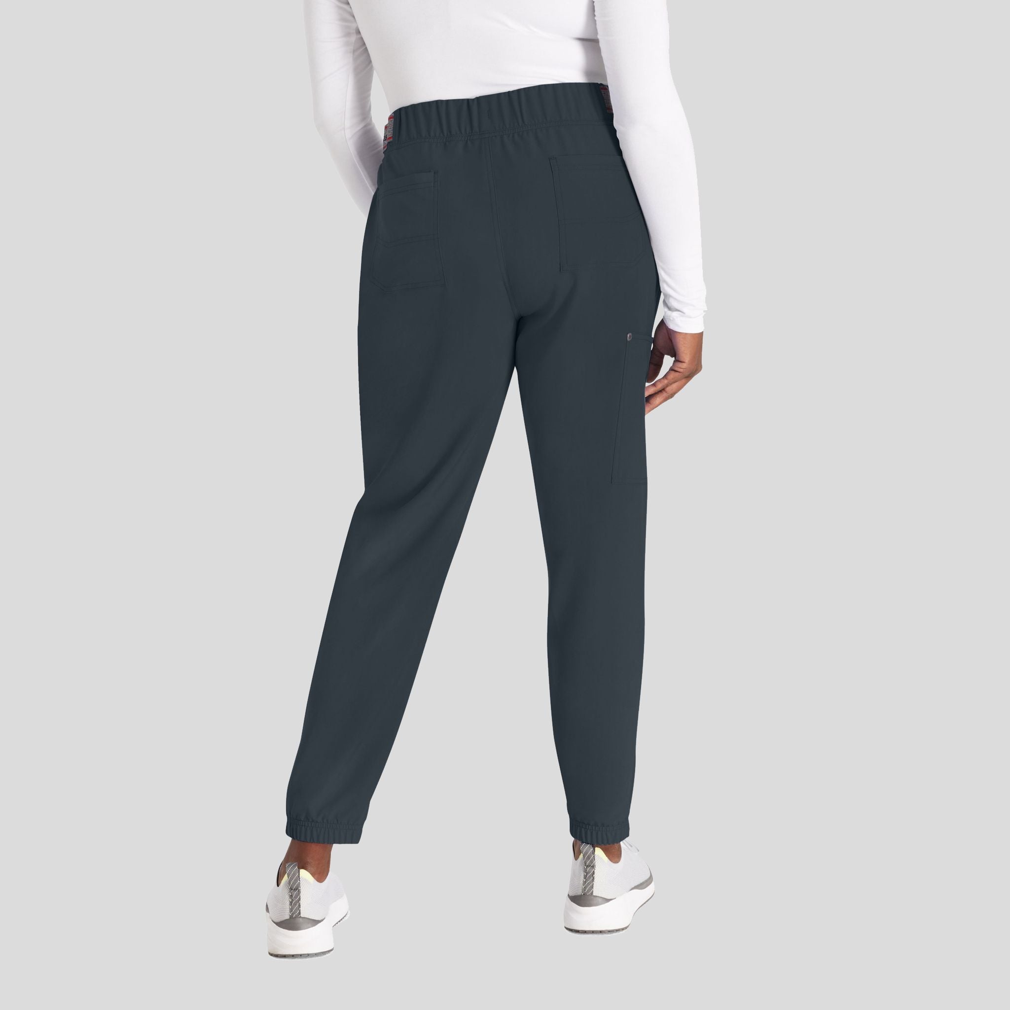 Women's Mid Rise Jogger Scrub Pant | Pewter