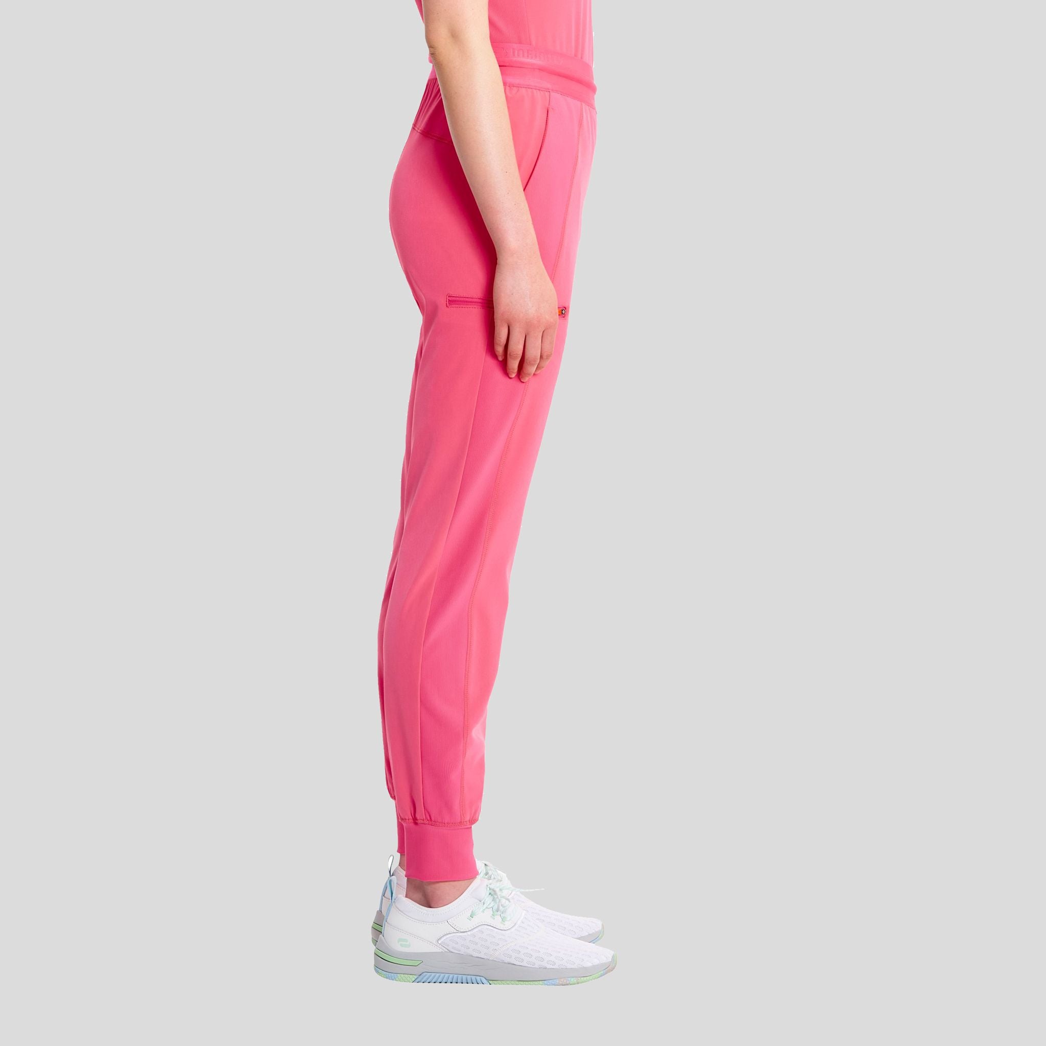 Mid Rise Jogger | Power Pink