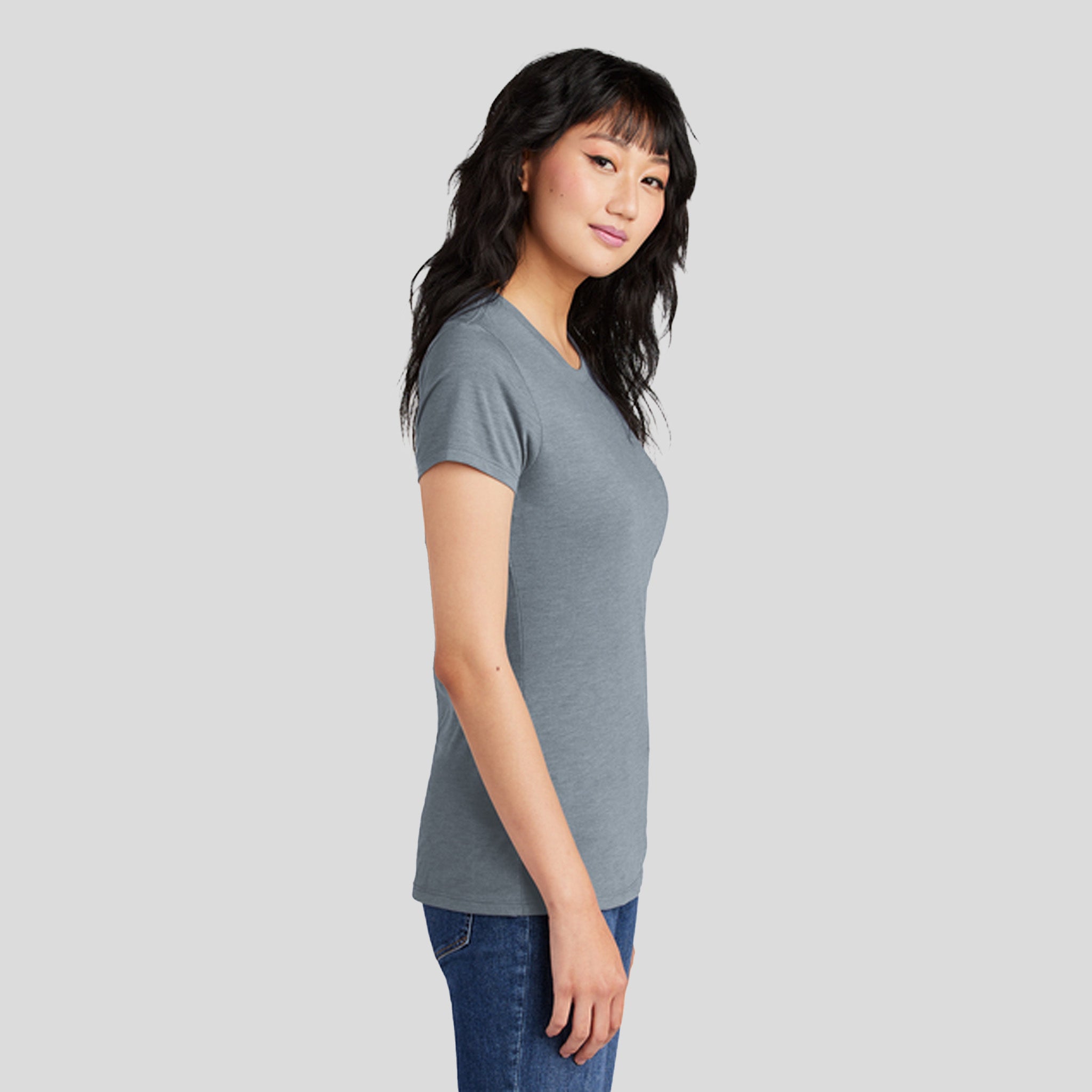 Women’s Perfect Tri® Tee | Flint Blue Heather