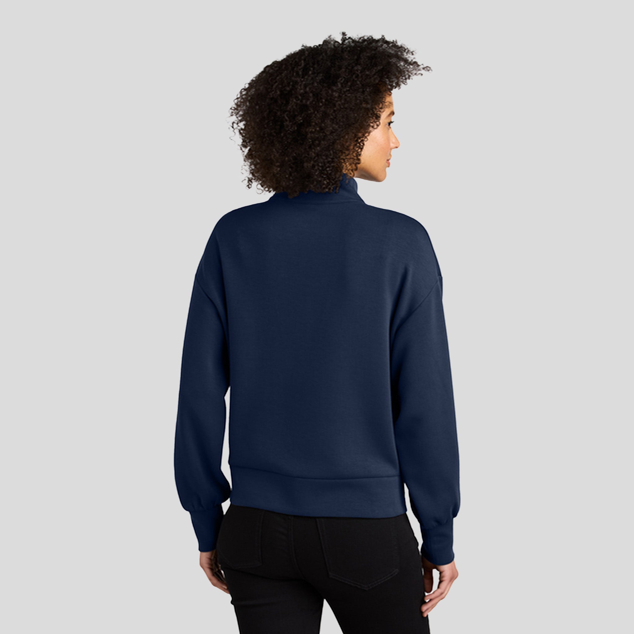 Women’s Transcend 1/4-Zip | River Blue Navy