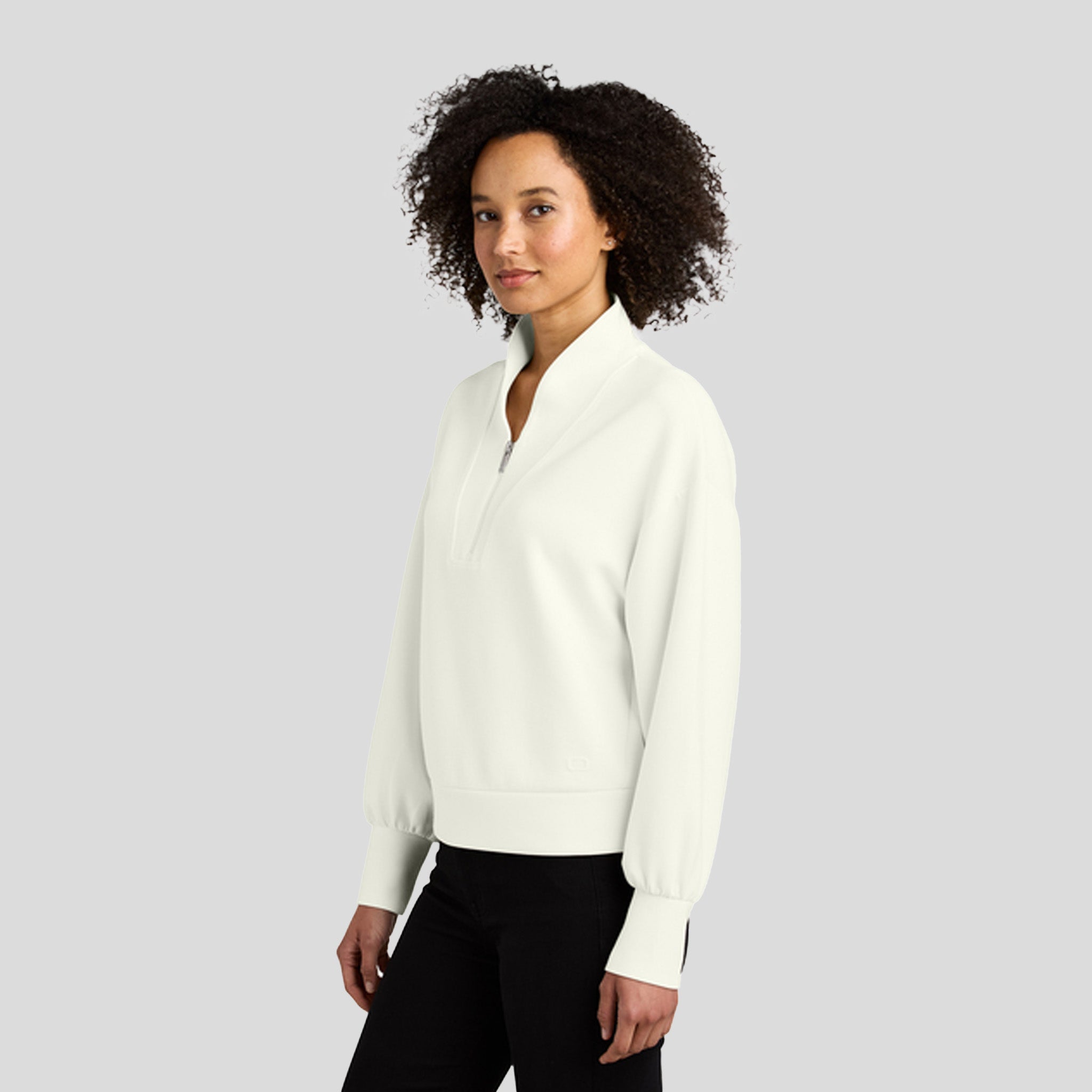 Women’s Transcend 1/4-Zip | Opal White