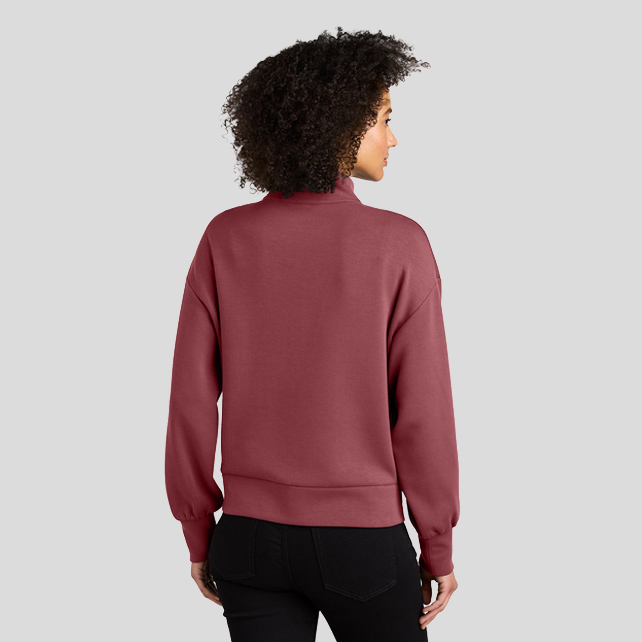 Women’s Transcend 1/4-Zip | Soft Ruby