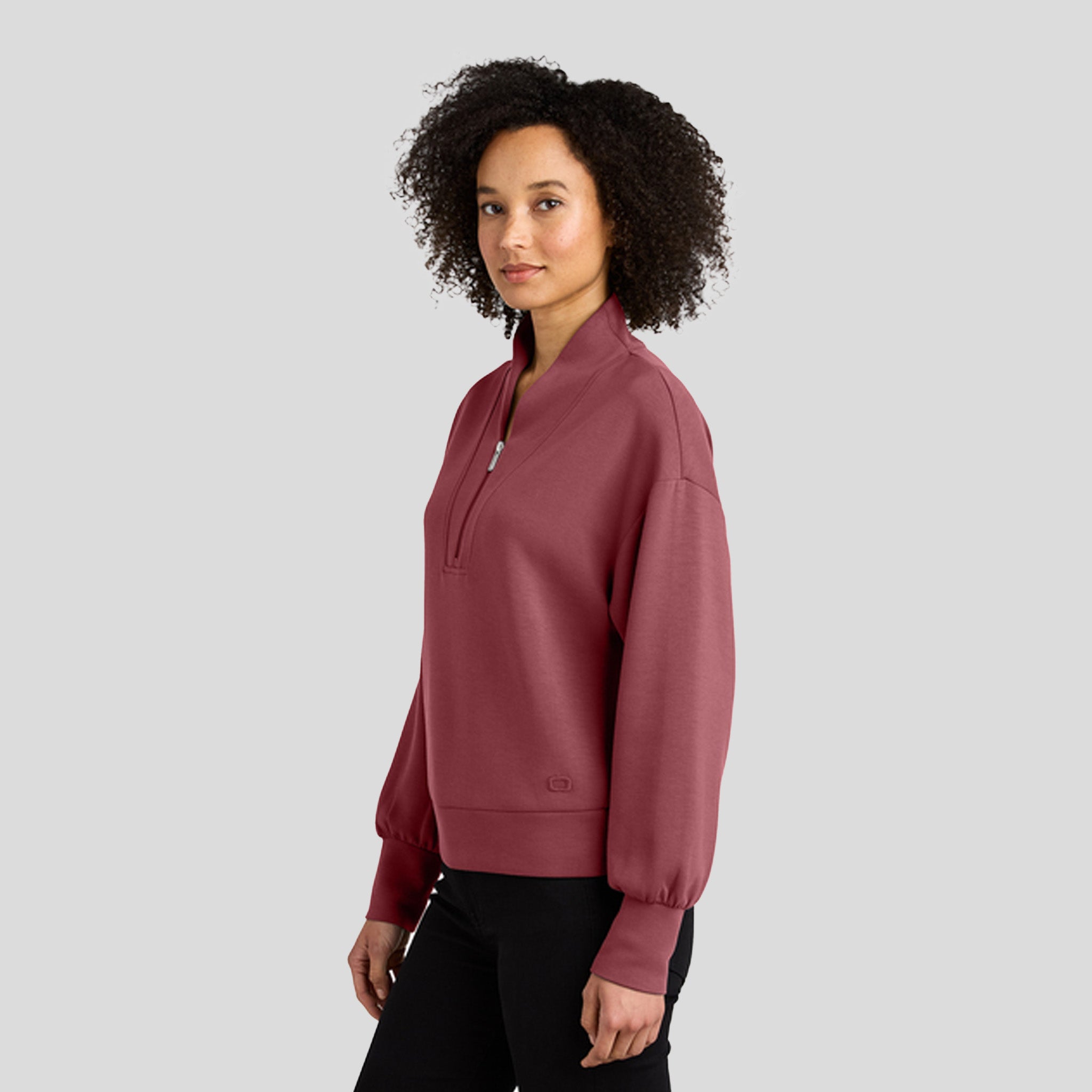 Women’s Transcend 1/4-Zip | Soft Ruby