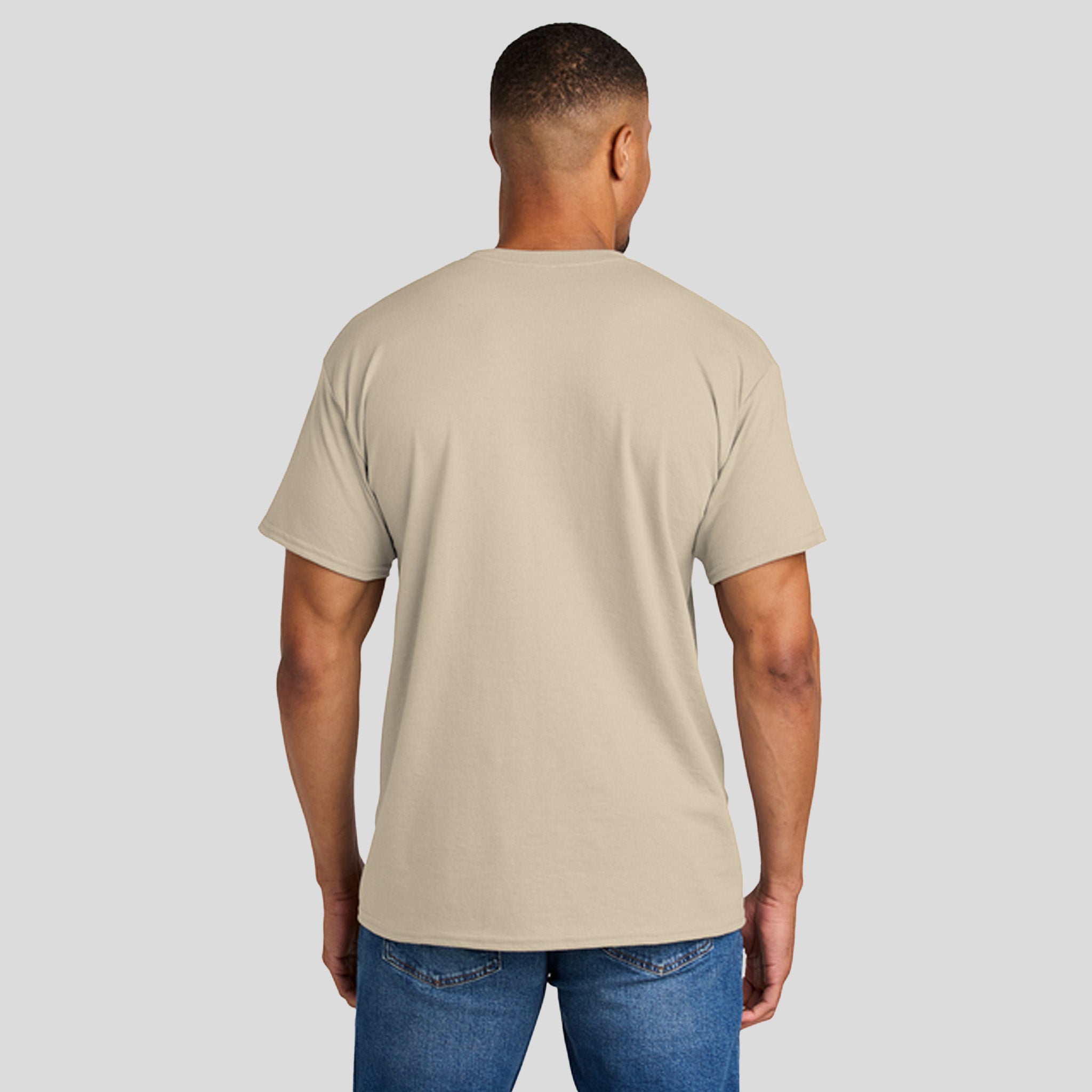 Gildan® DryBlend® 50 Cotton/50 Poly T-Shirt | Sand
