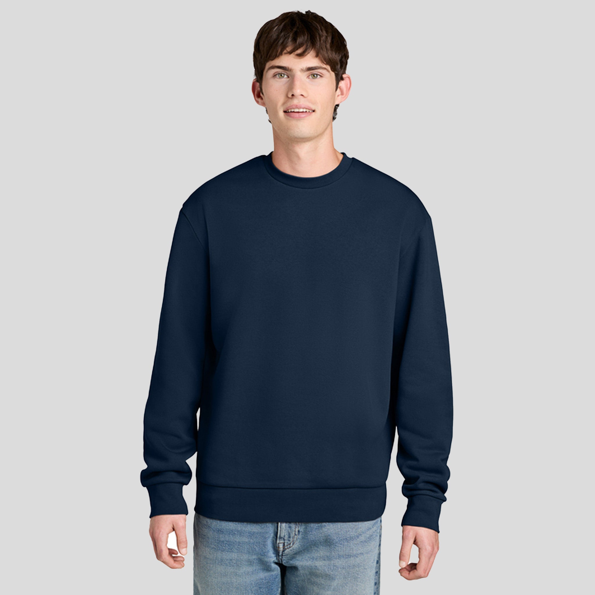 MelloFleece Crew Sweater | River Blue Navy