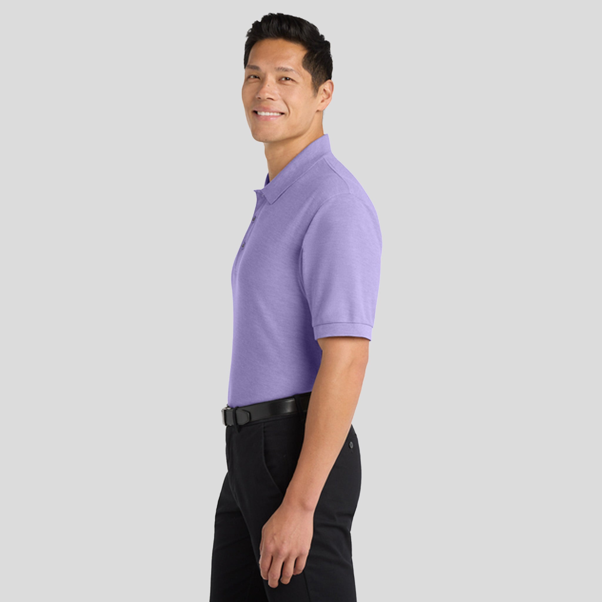 Silk Touch™ Polo | Bright Lavender
