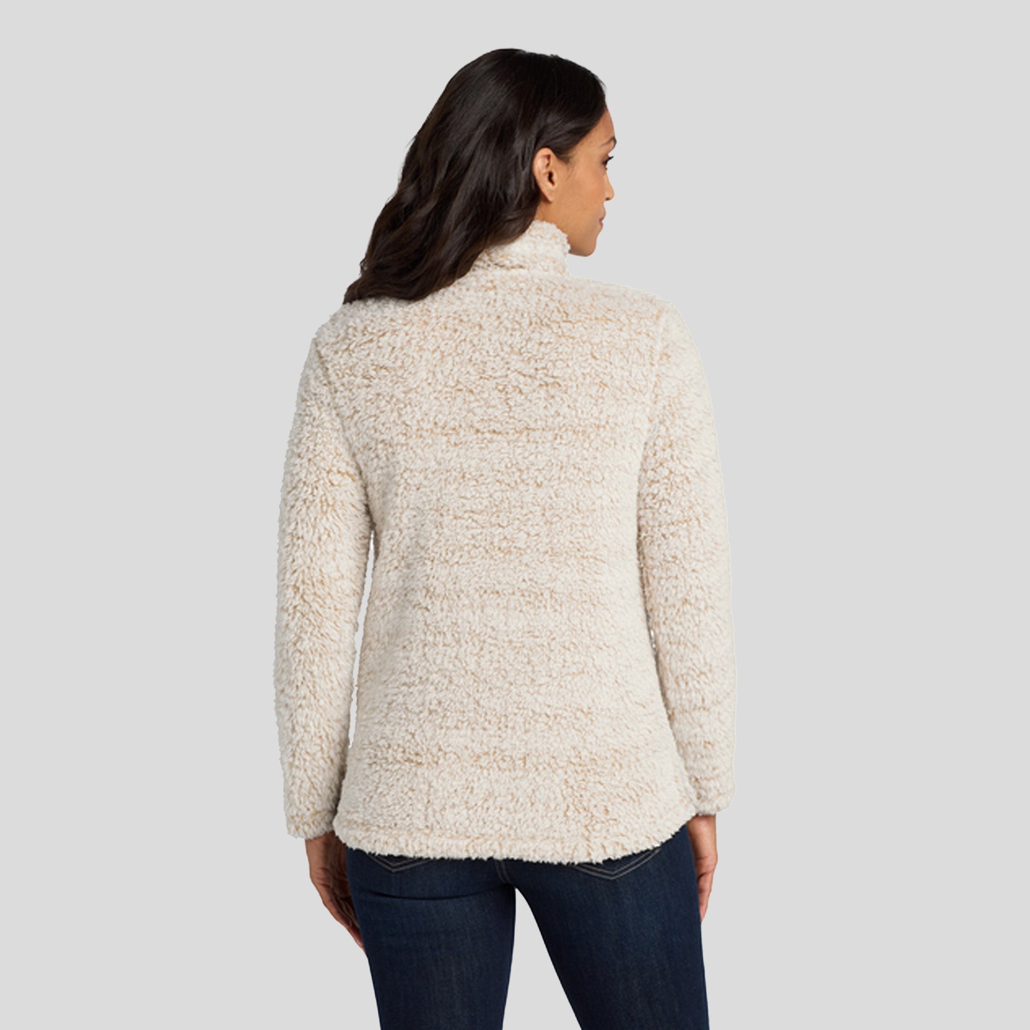 Women's Cozy 1/4-Zip Fleece | Oatmeal Heather