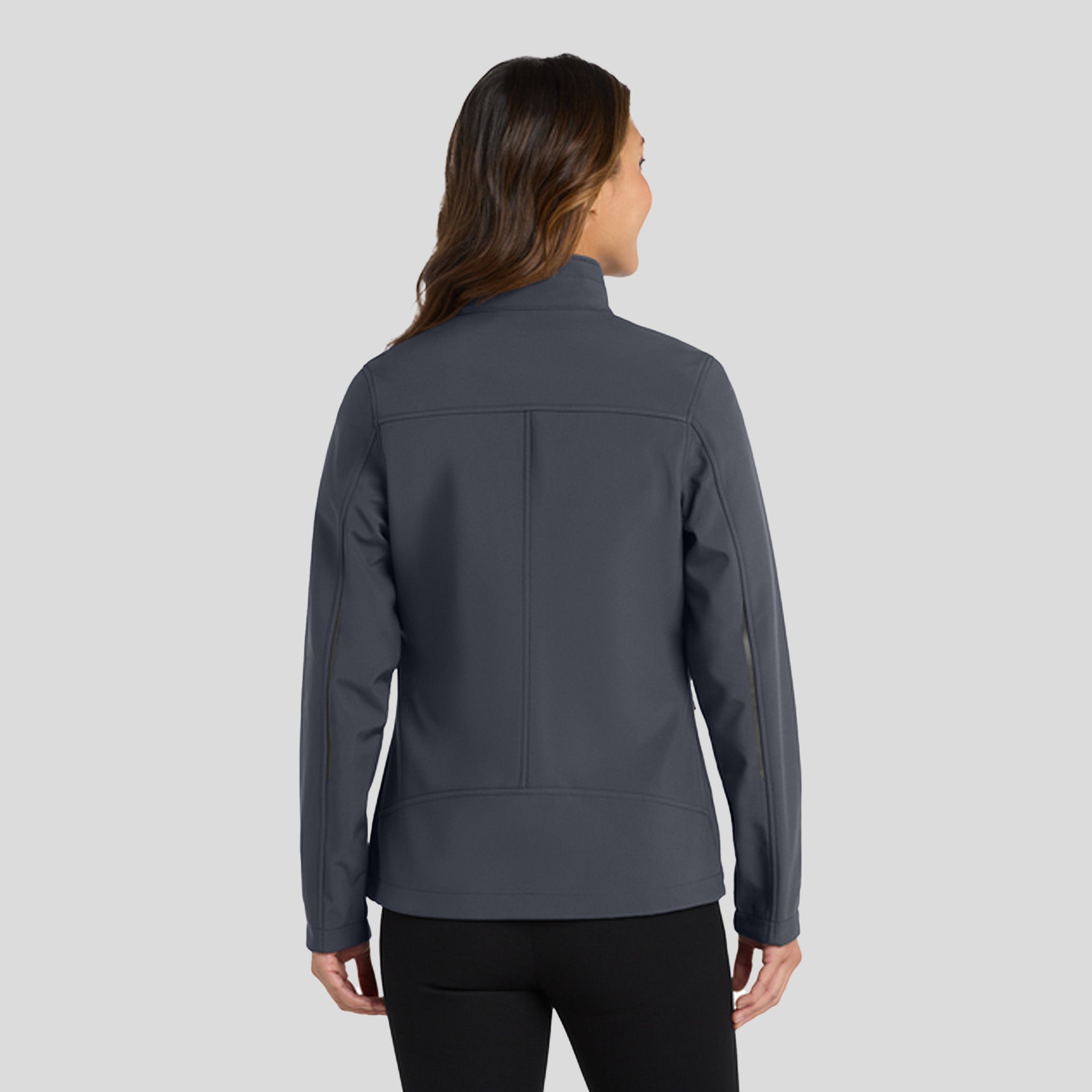 Women's Welded Soft Shell Jacket | Battleship Grey