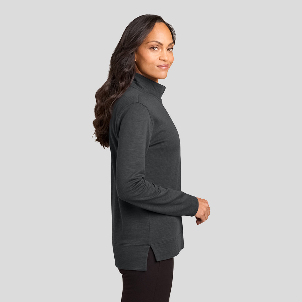 Women’s Breakwater 1/4-Zip | Grey Steel