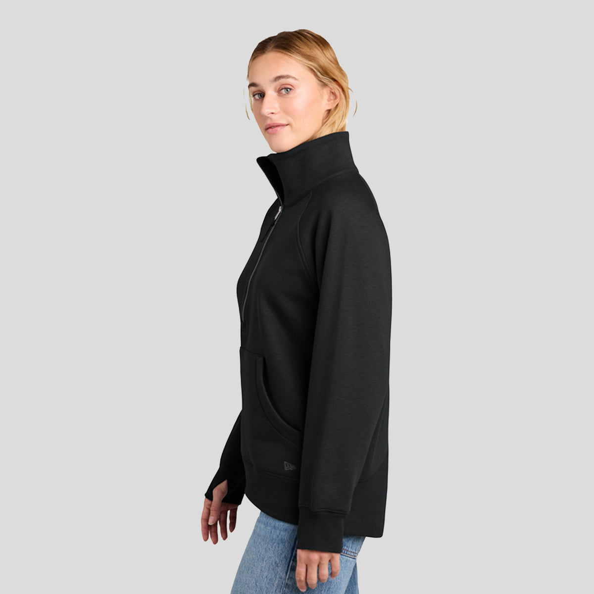 Women’s Heritage Fleece 1/2-Zip | Black