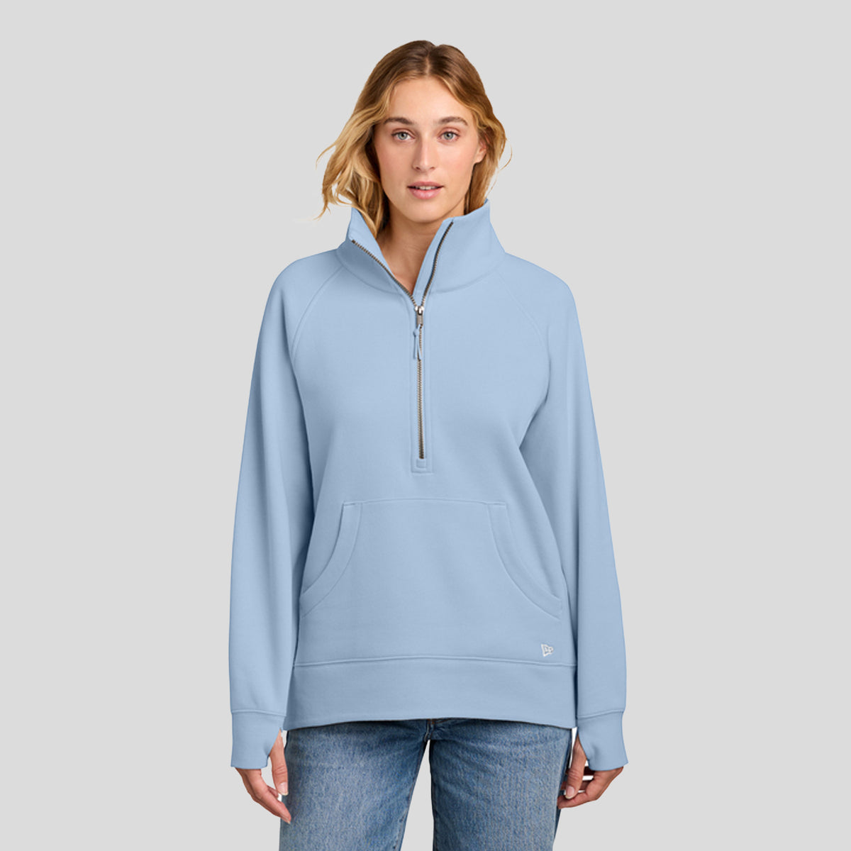 Women’s Heritage Fleece 1/2-Zip | Cloud Blue