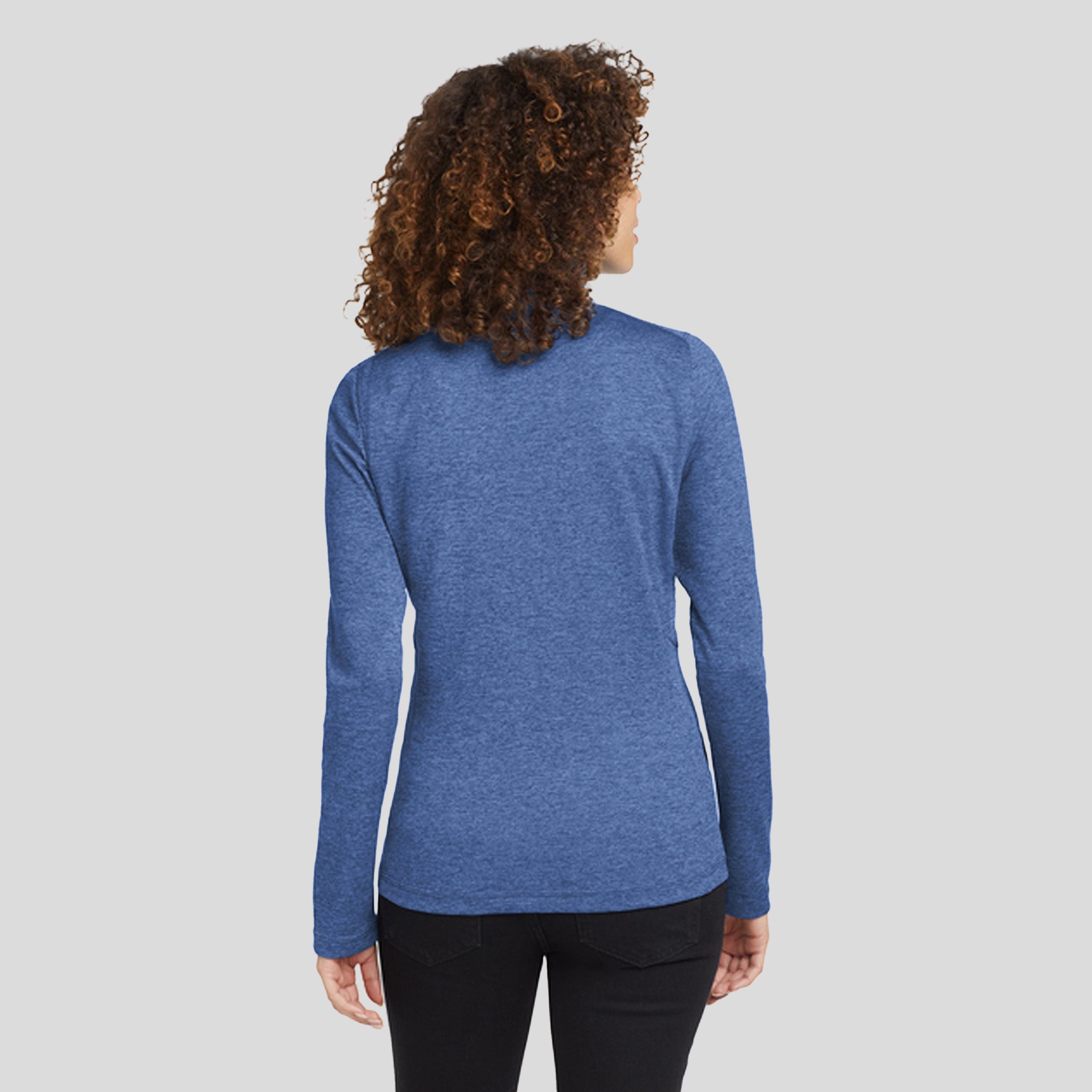 Women's Pixel Full-Zip | Optic Blue