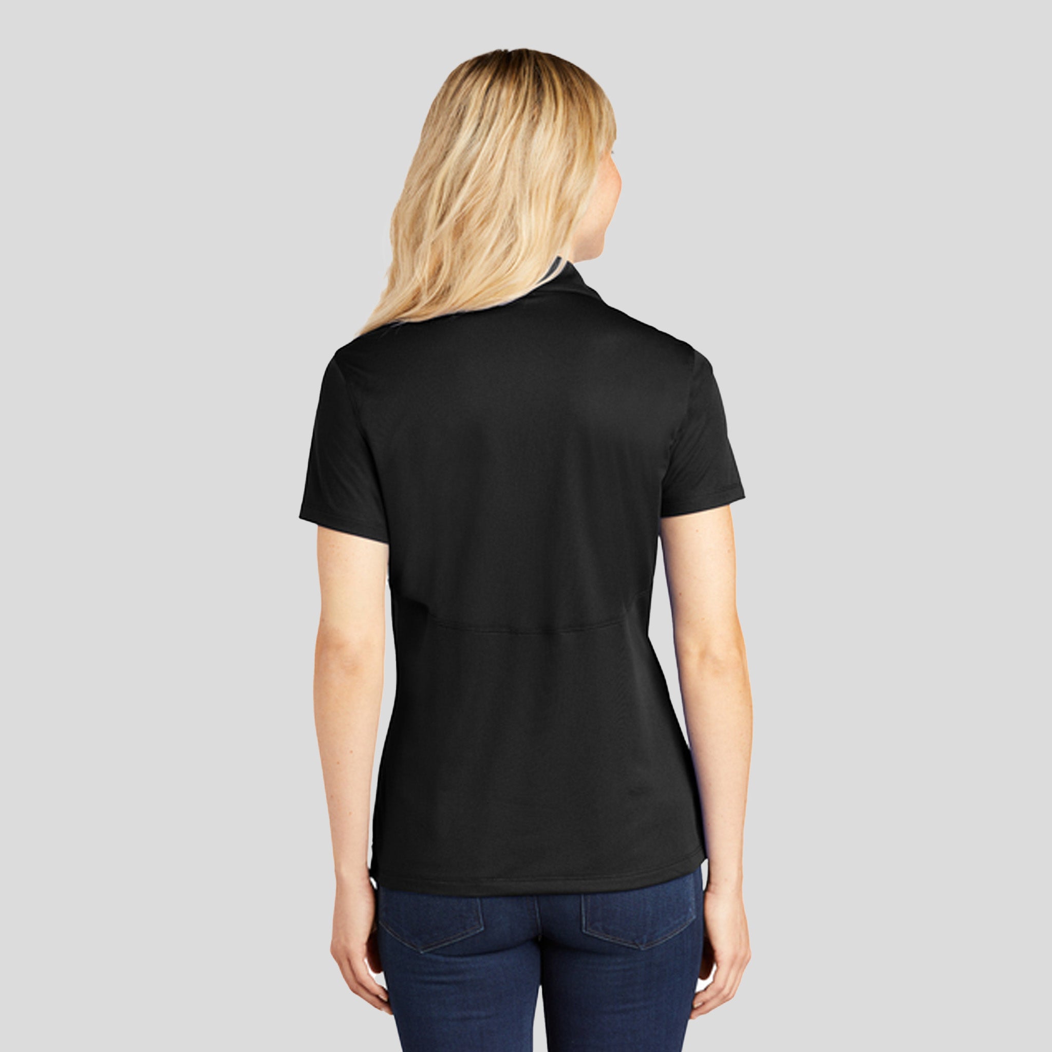 Women's Micropique Sport-Wick® Polo | Black