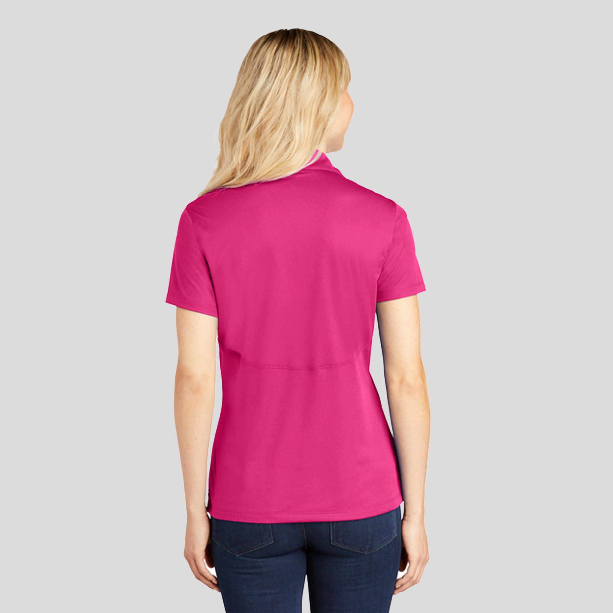 Women's Micropique Sport-Wick® Polo | Pink Raspberry