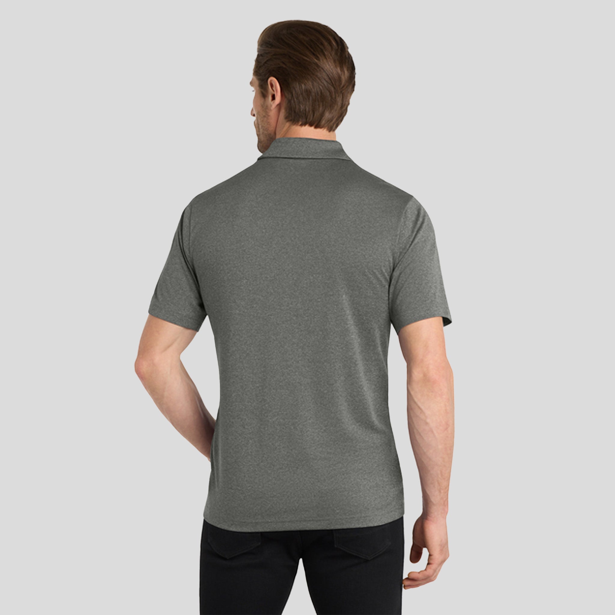 Gravitate Polo | Dark Heather Grey