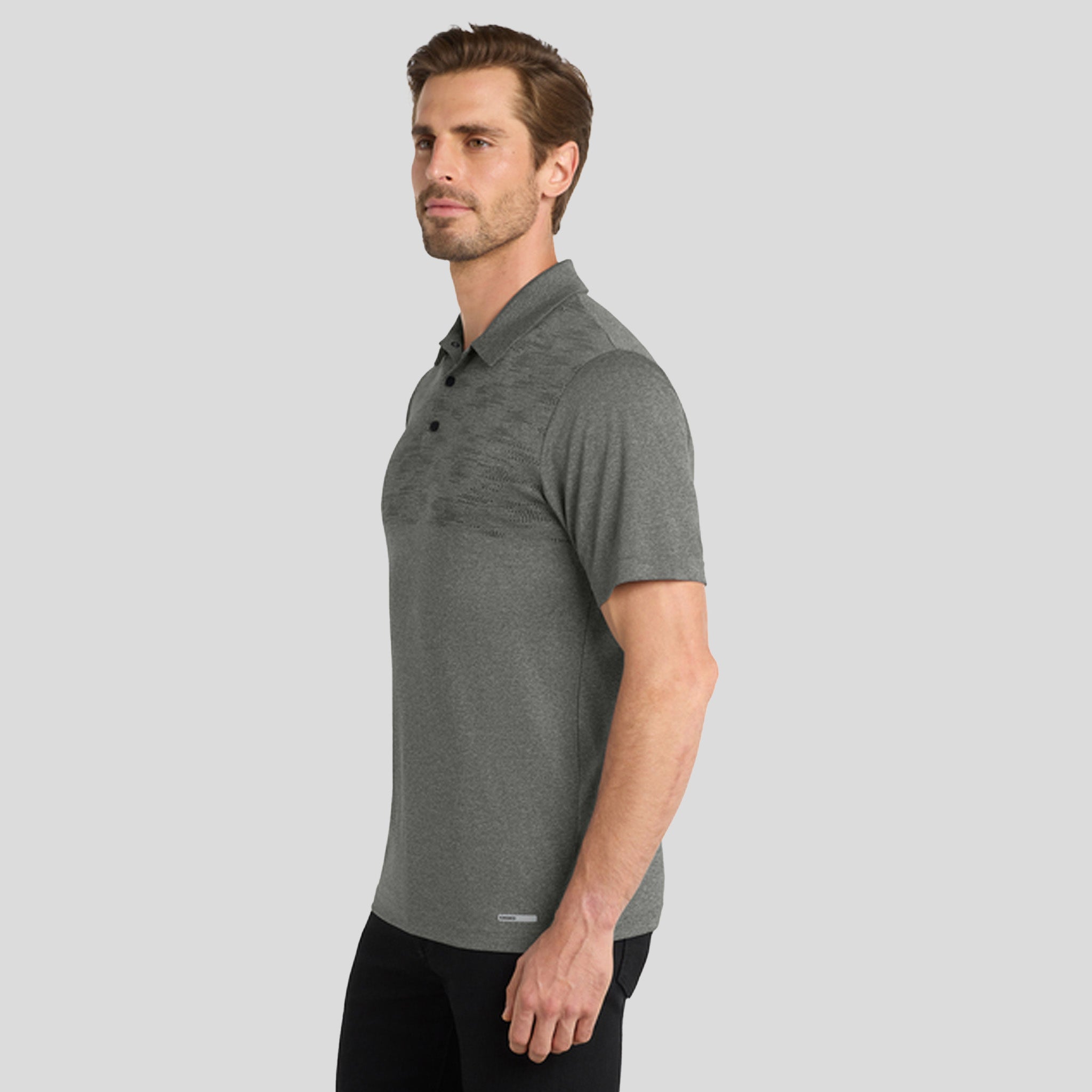 Gravitate Polo | Dark Heather Grey