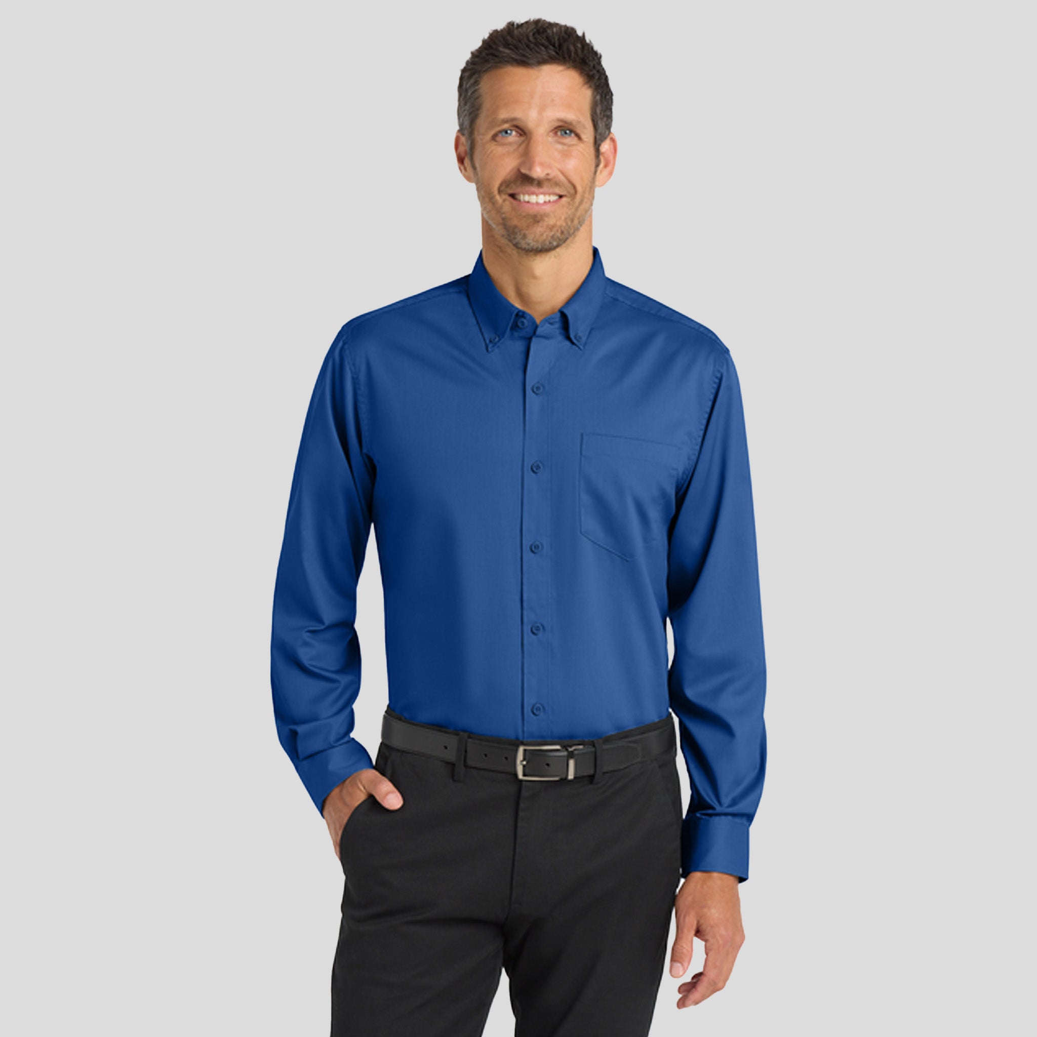 SuperPro™ Twill Shirt | True Blue