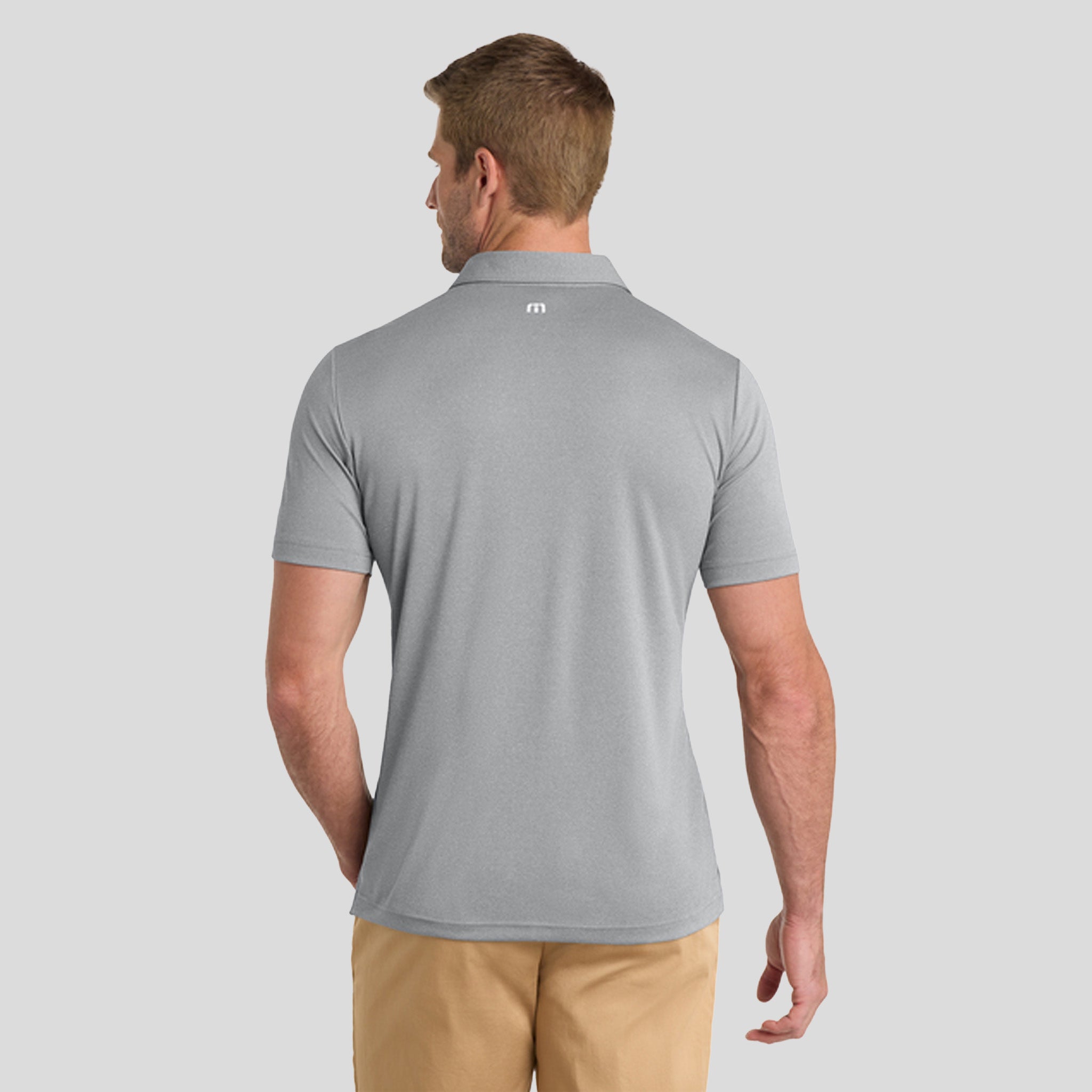 Coto Performance Polo | Quiet Shade Grey Heather